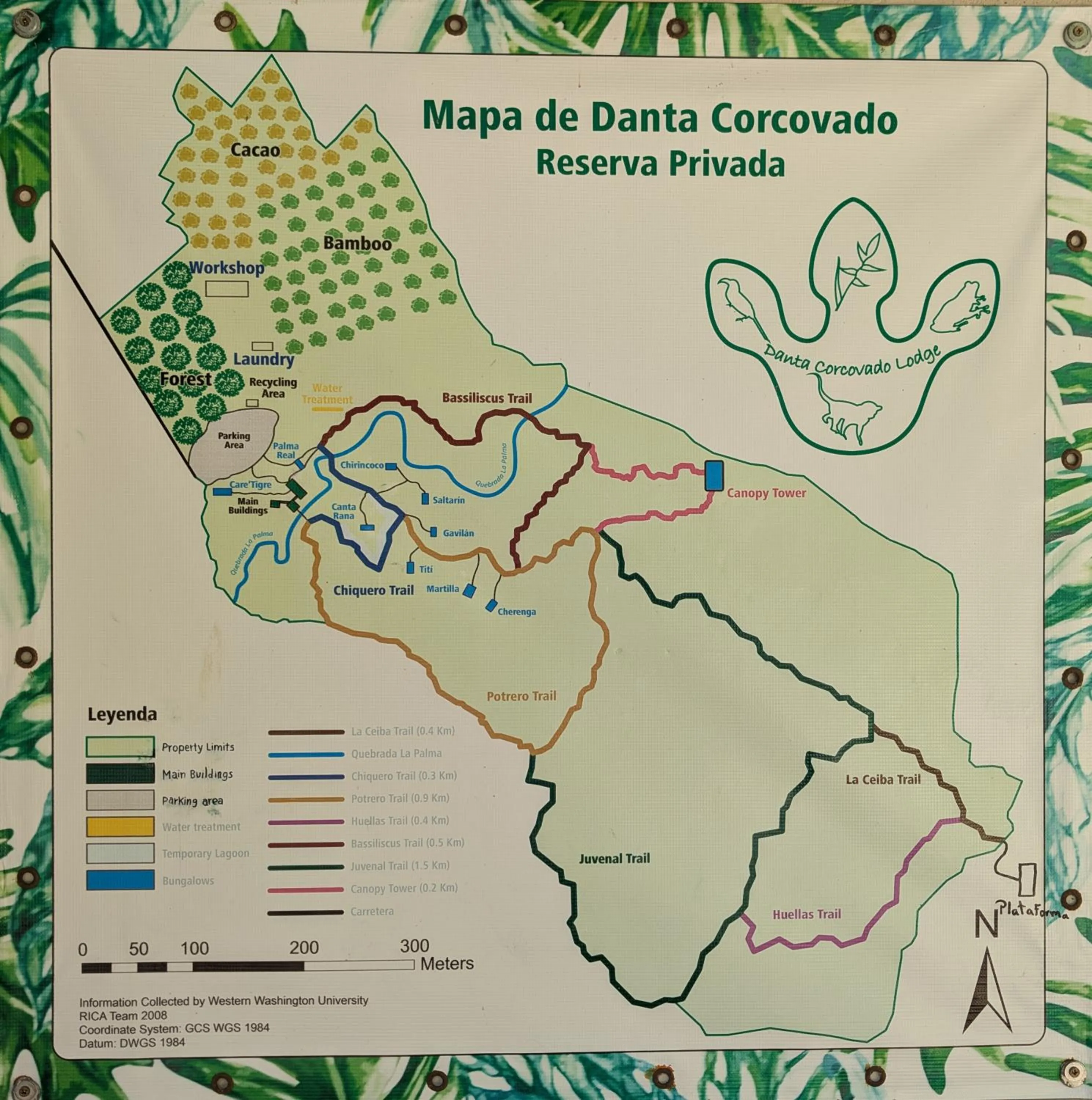 Patio in Danta Corcovado Lodge