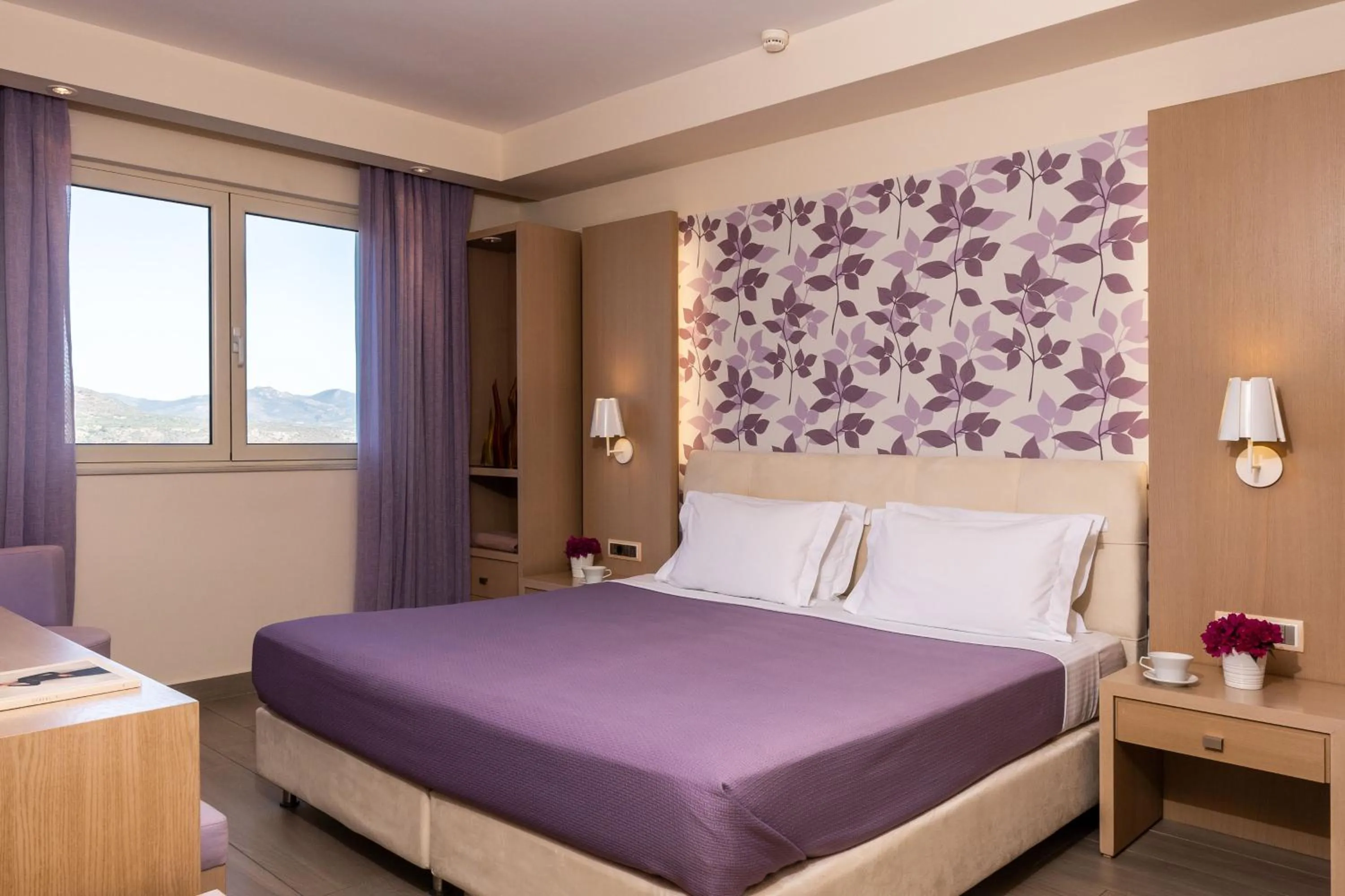 Bed in Princess Kyniska Suites