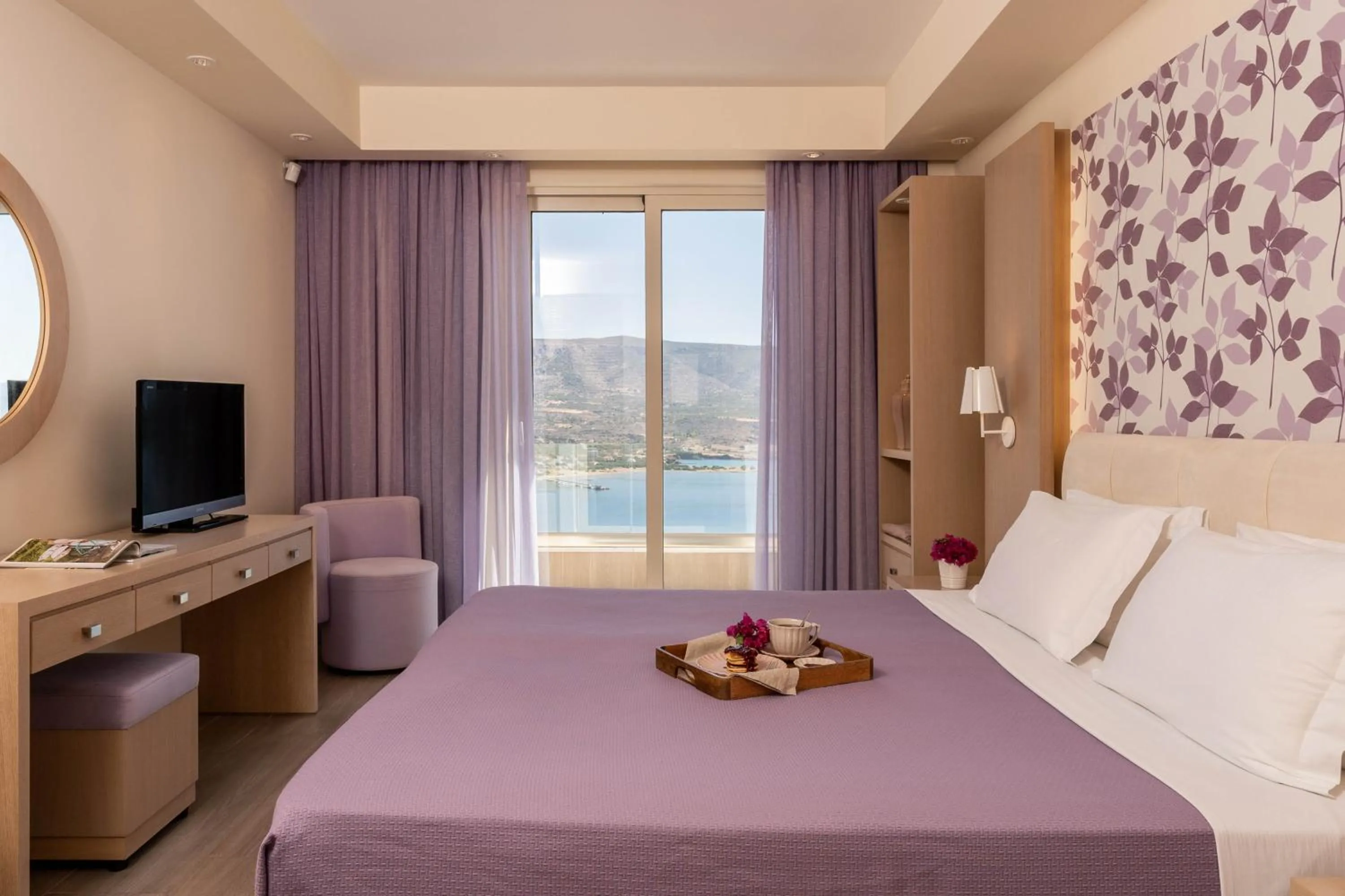 Bed in Princess Kyniska Suites