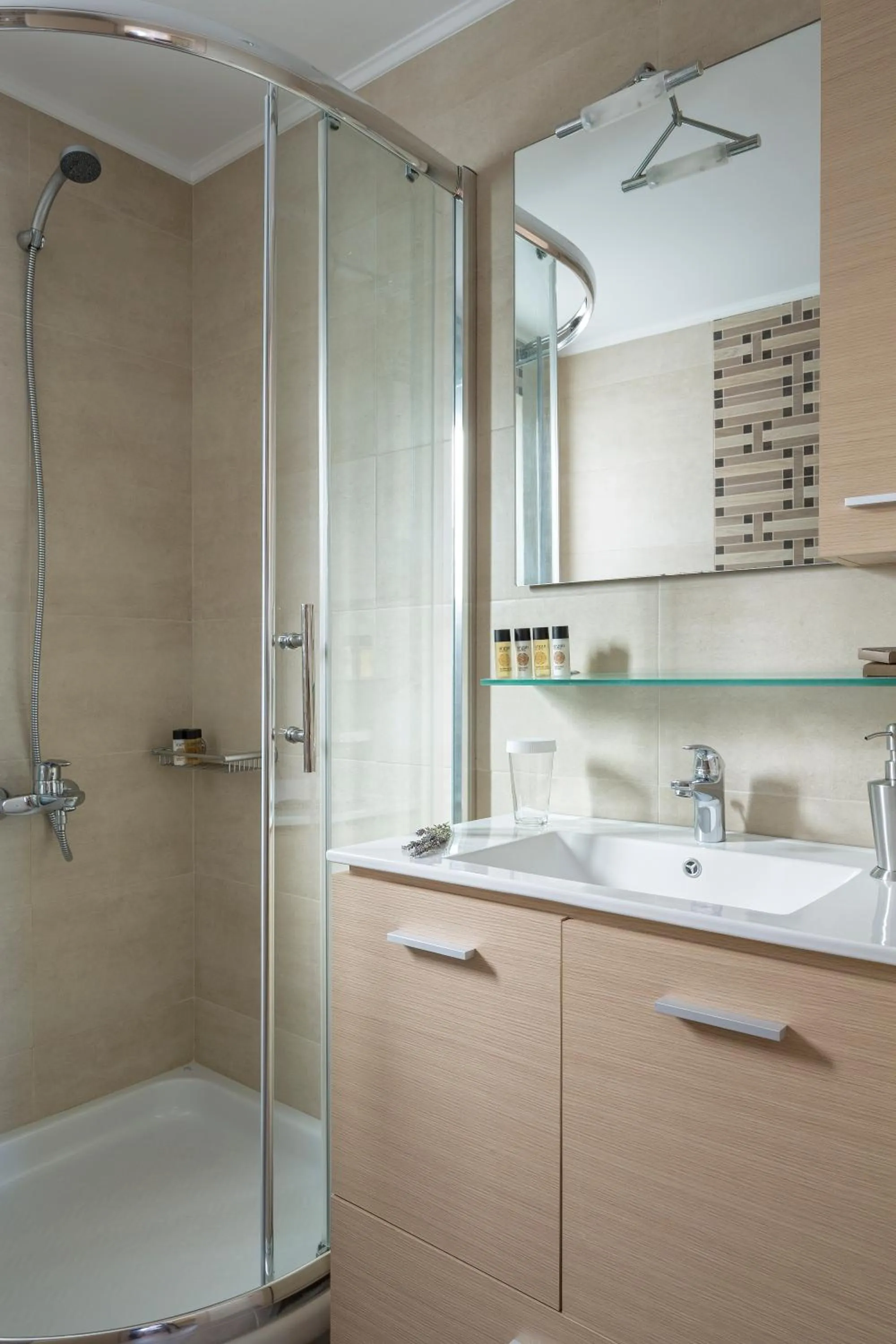 Shower in Princess Kyniska Suites