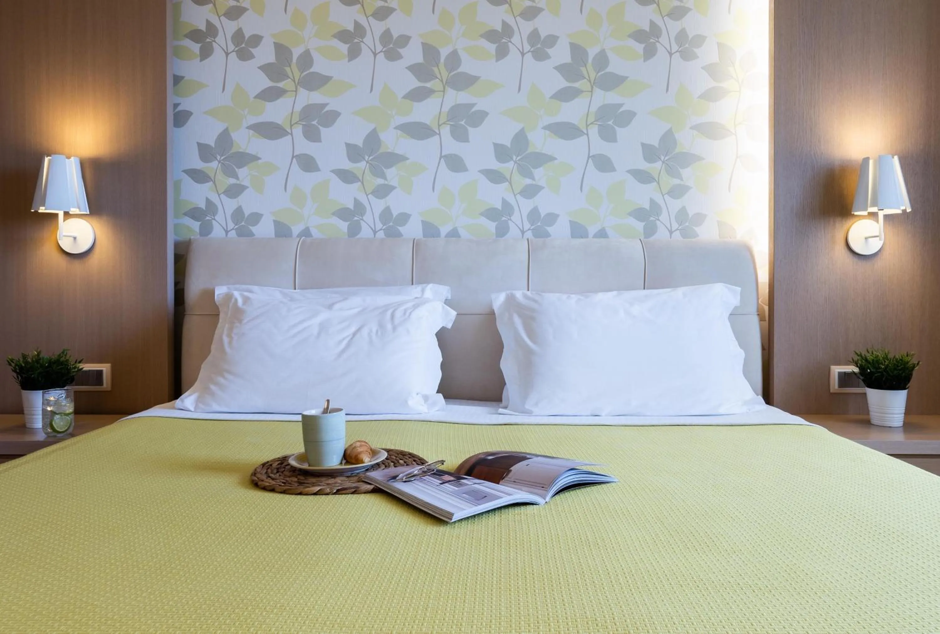 Bed in Princess Kyniska Suites