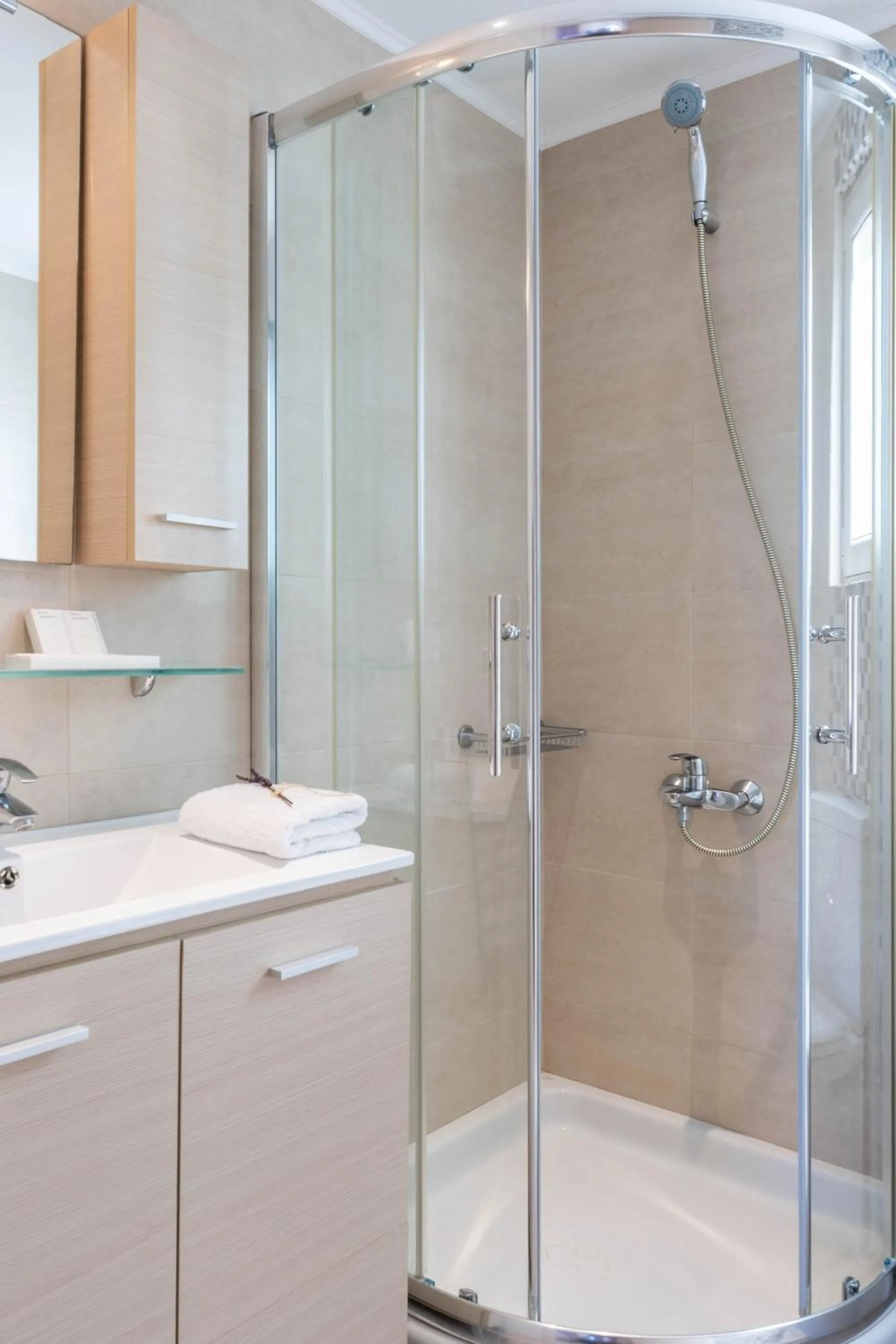 Shower in Princess Kyniska Suites