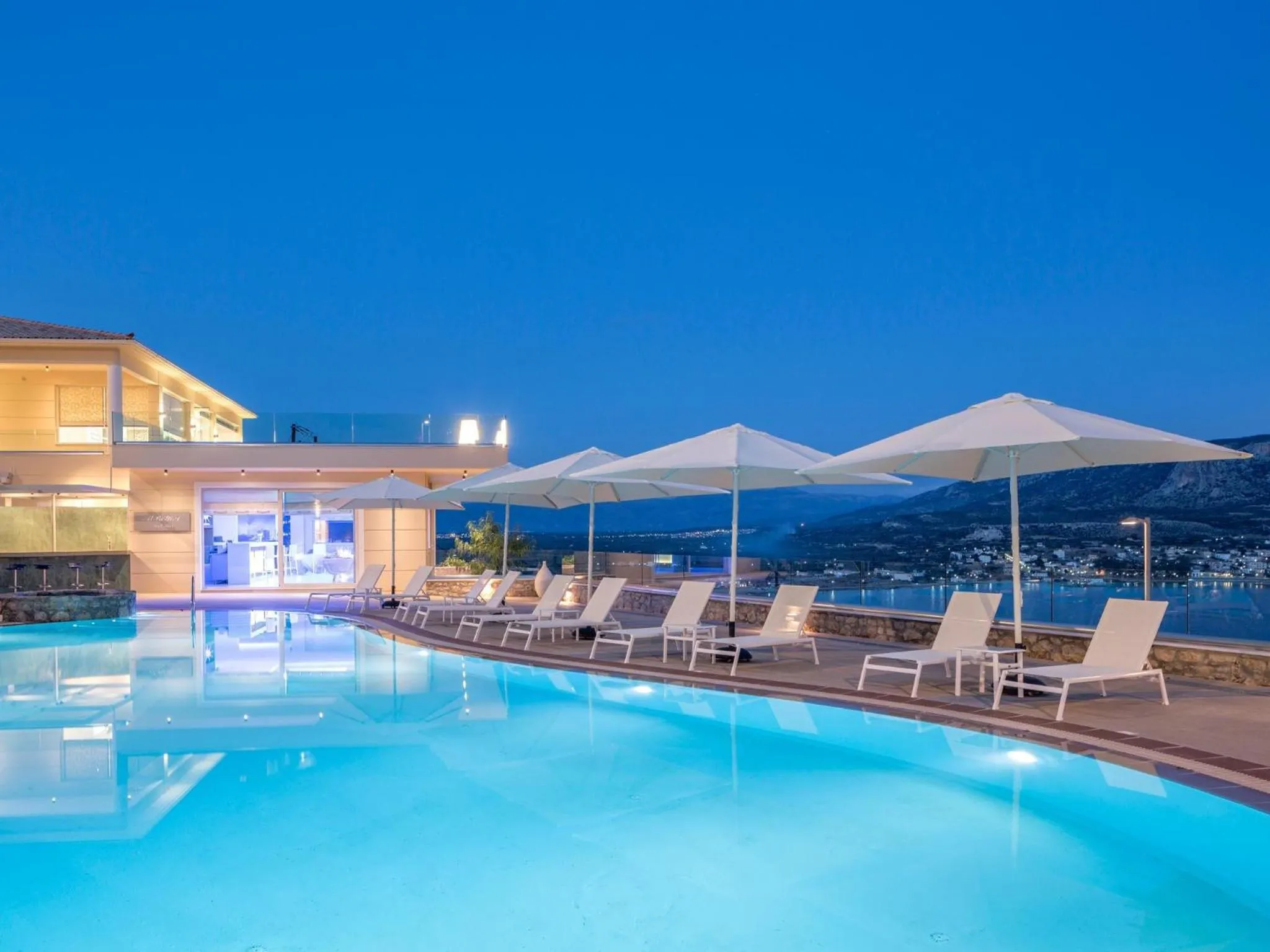 Swimming pool in Princess Kyniska Suites