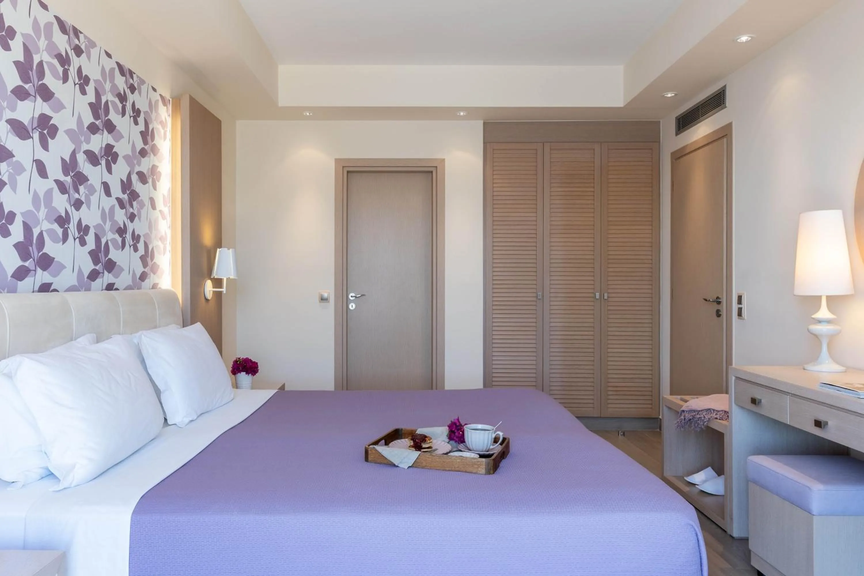 Bed in Princess Kyniska Suites