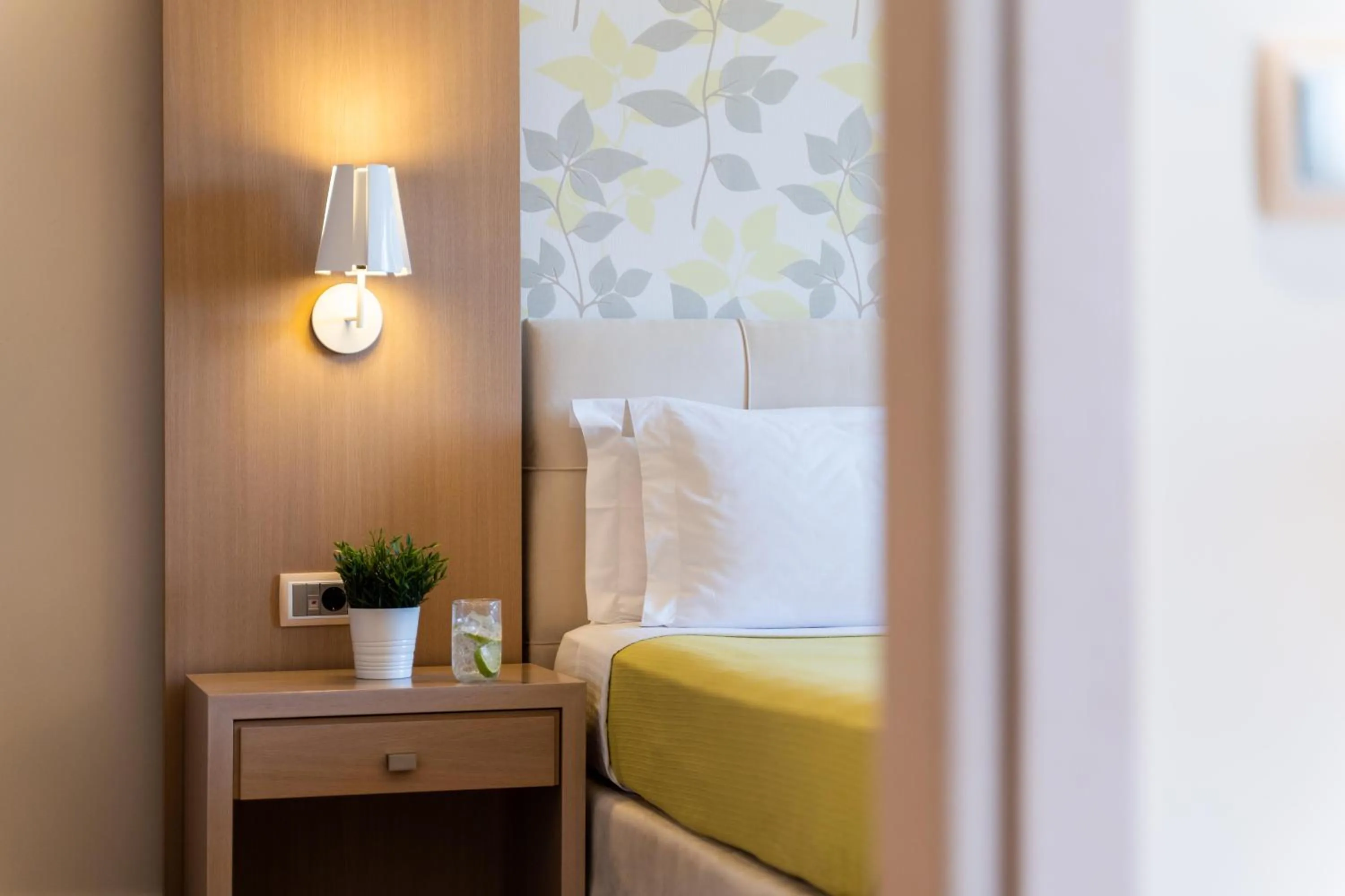 Bed in Princess Kyniska Suites