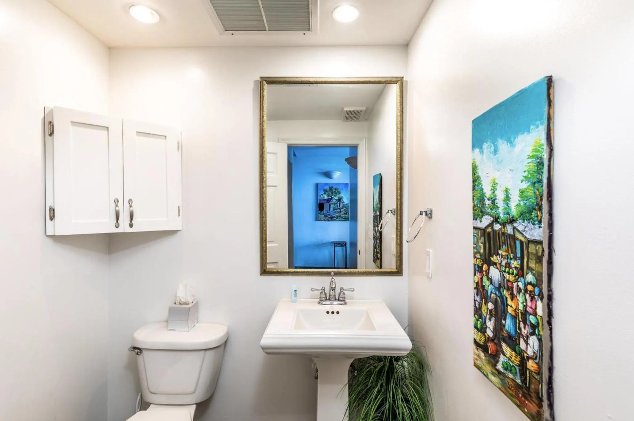 Bathroom in Coral Gardens on Grace Bay