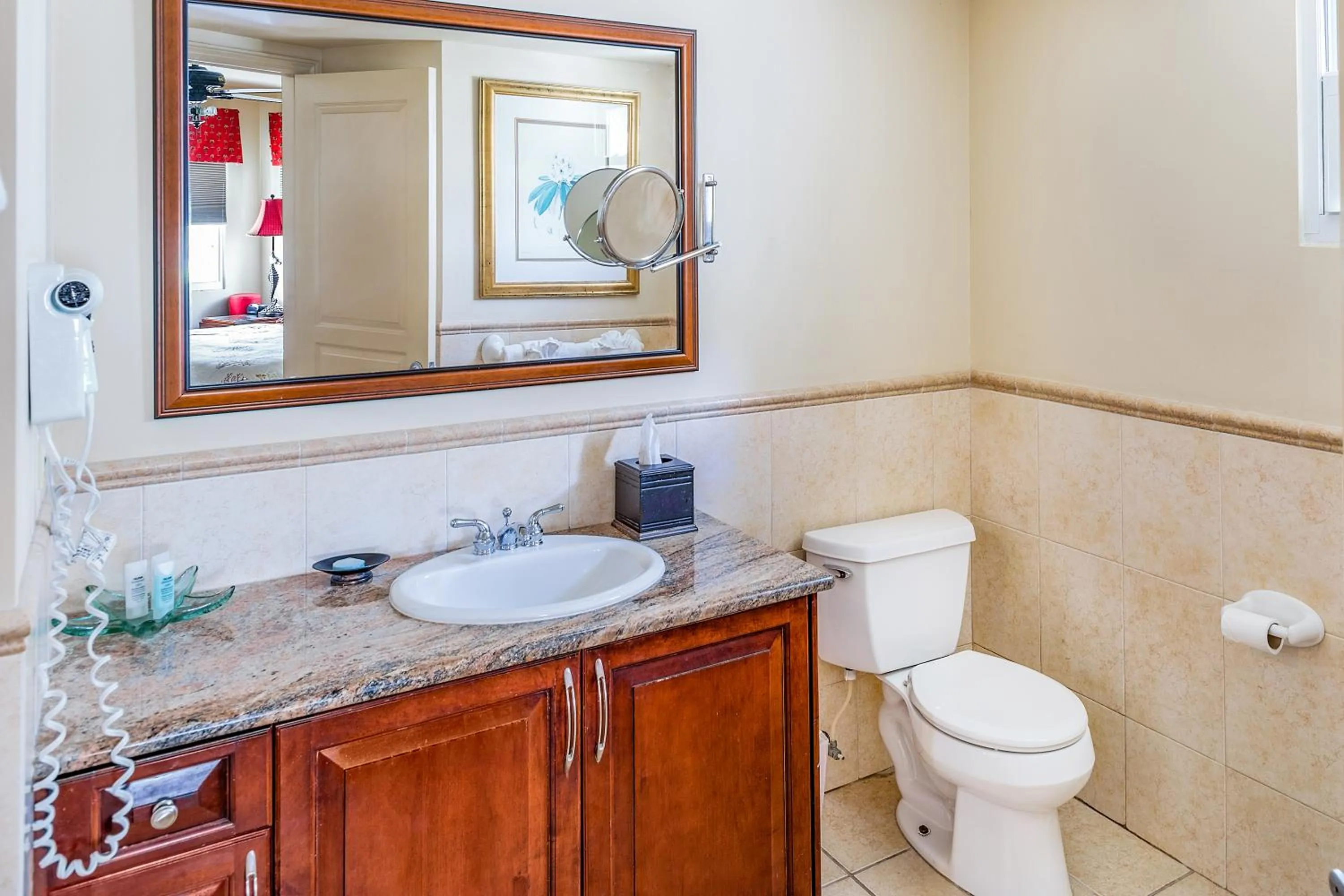 Bathroom in Coral Gardens on Grace Bay