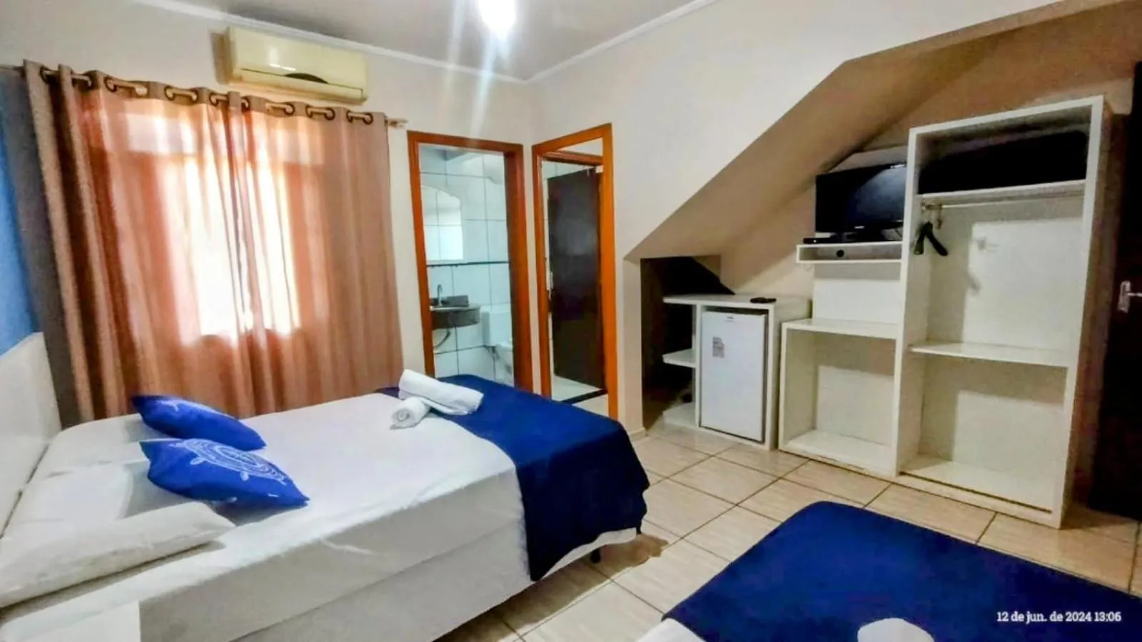 Bedroom, Bed in Pousada Baía dos Corais