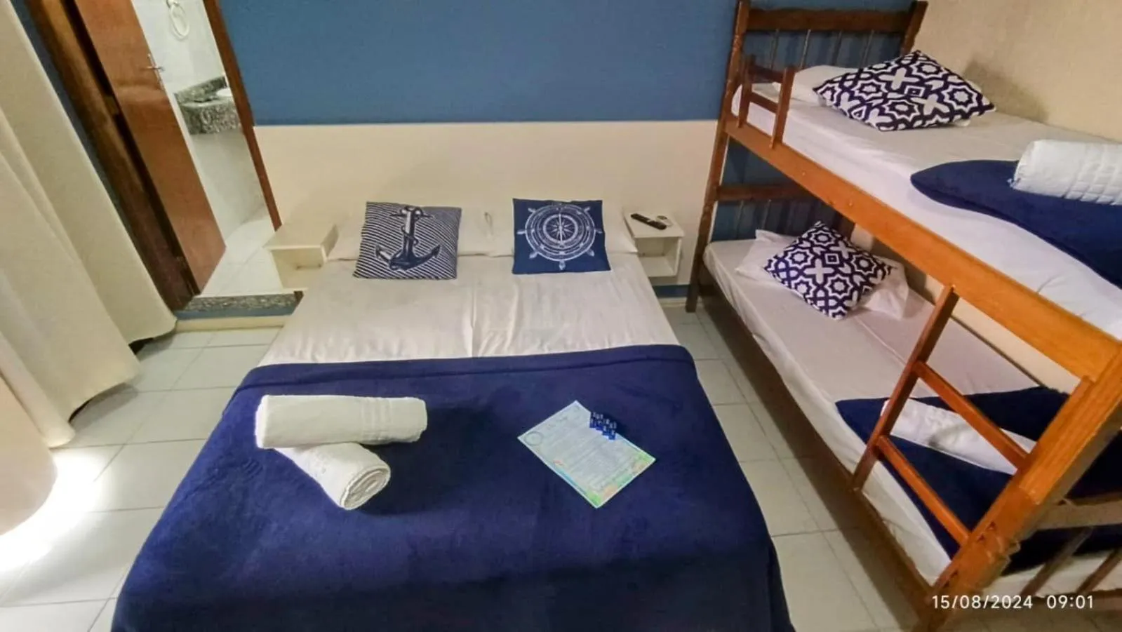 Bedroom, Bed in Pousada Baía dos Corais