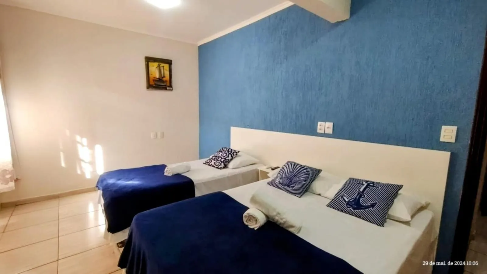 Photo of the whole room, Bed in Pousada Baía dos Corais
