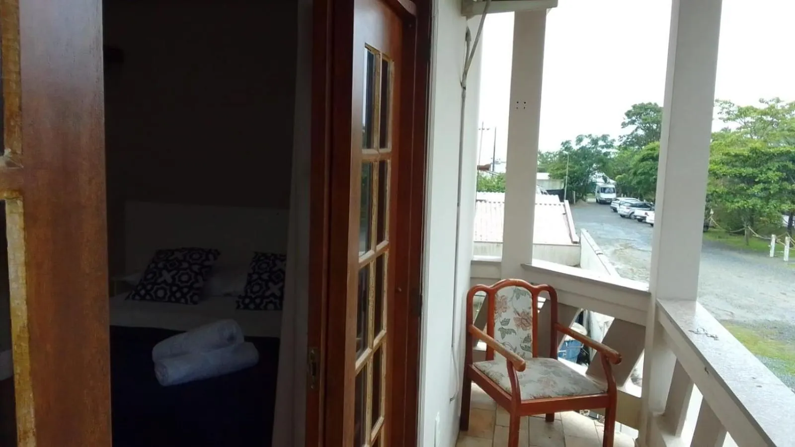 Balcony/Terrace in Pousada Baía dos Corais