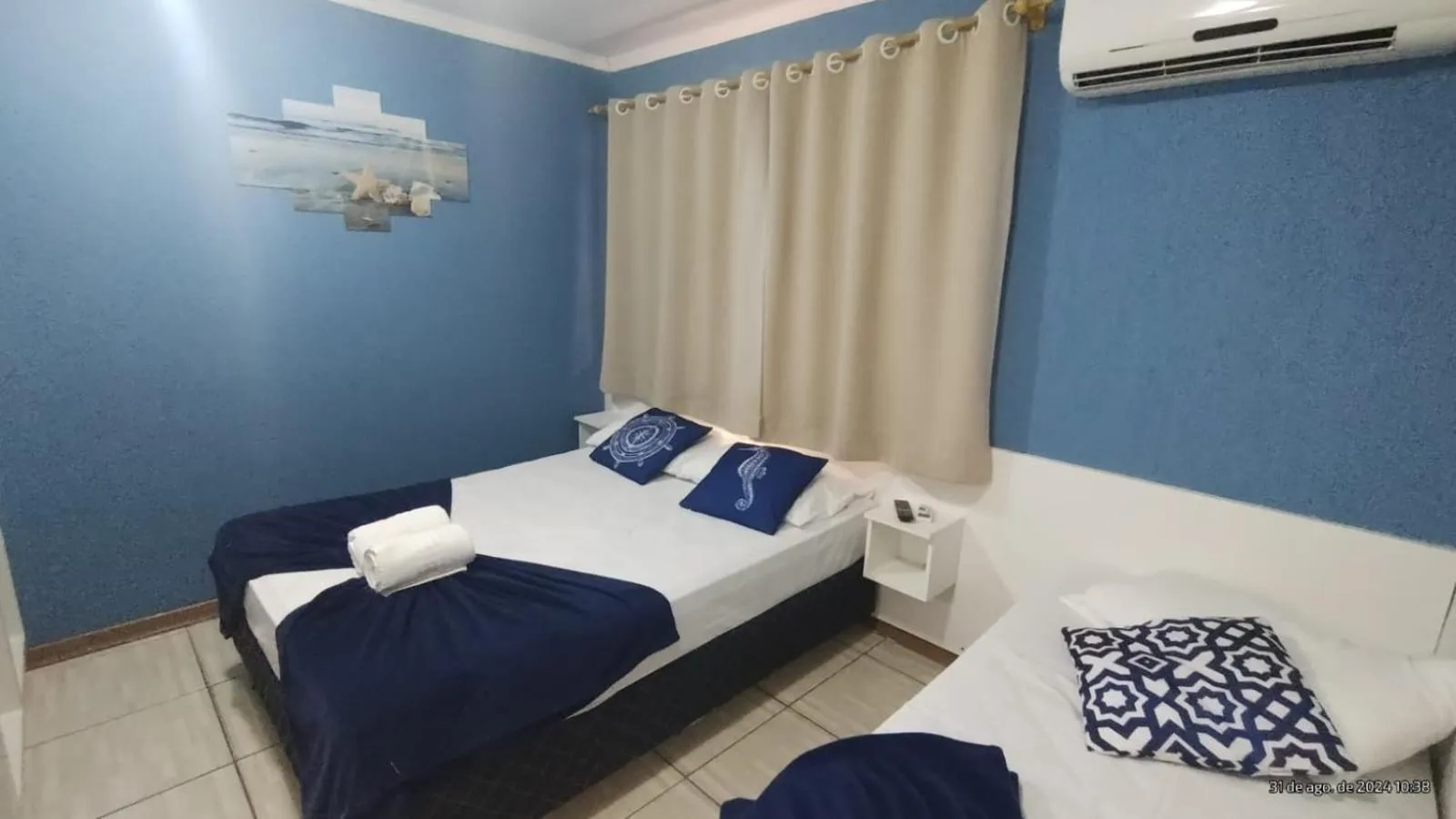 Bedroom, Bed in Pousada Baía dos Corais