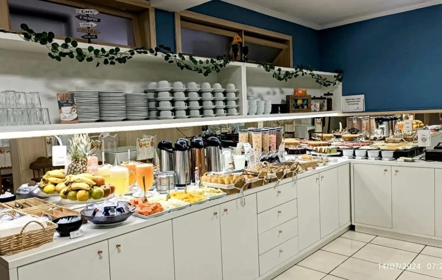 Breakfast in Pousada Baía dos Corais