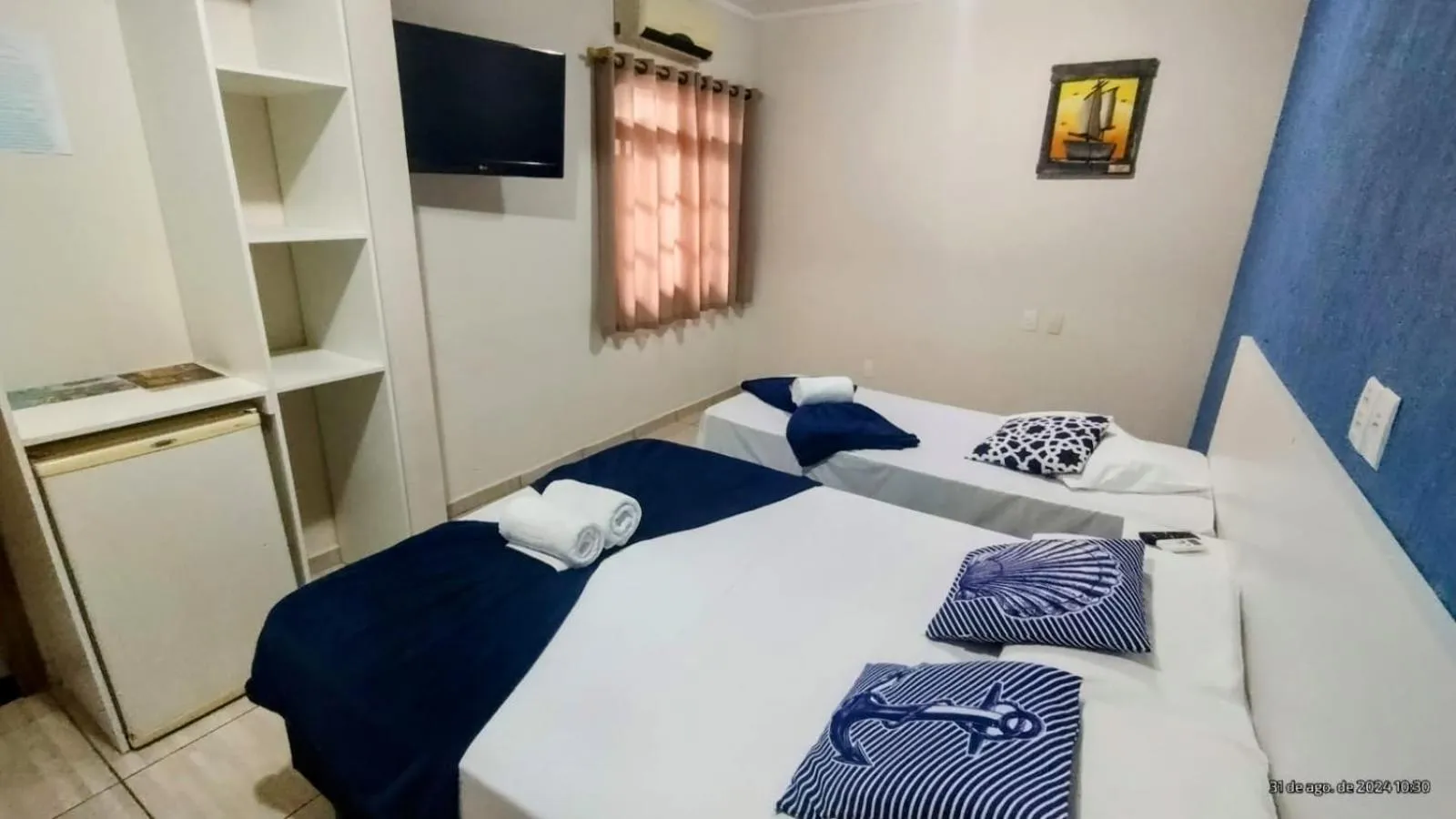 Bedroom, Bed in Pousada Baía dos Corais