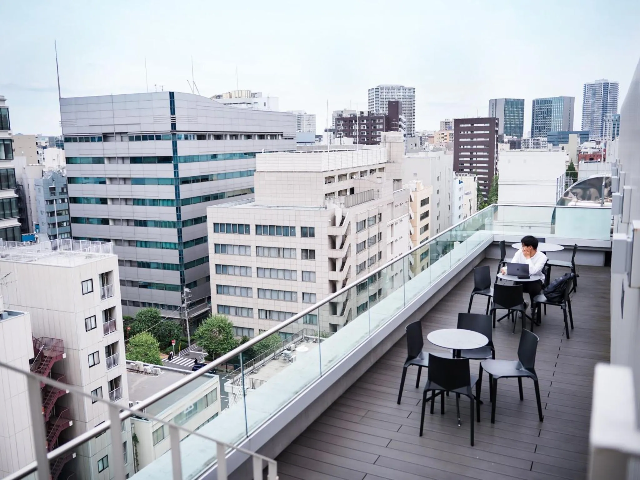 Balcony/Terrace in ibis Styles Tokyo Ginza East