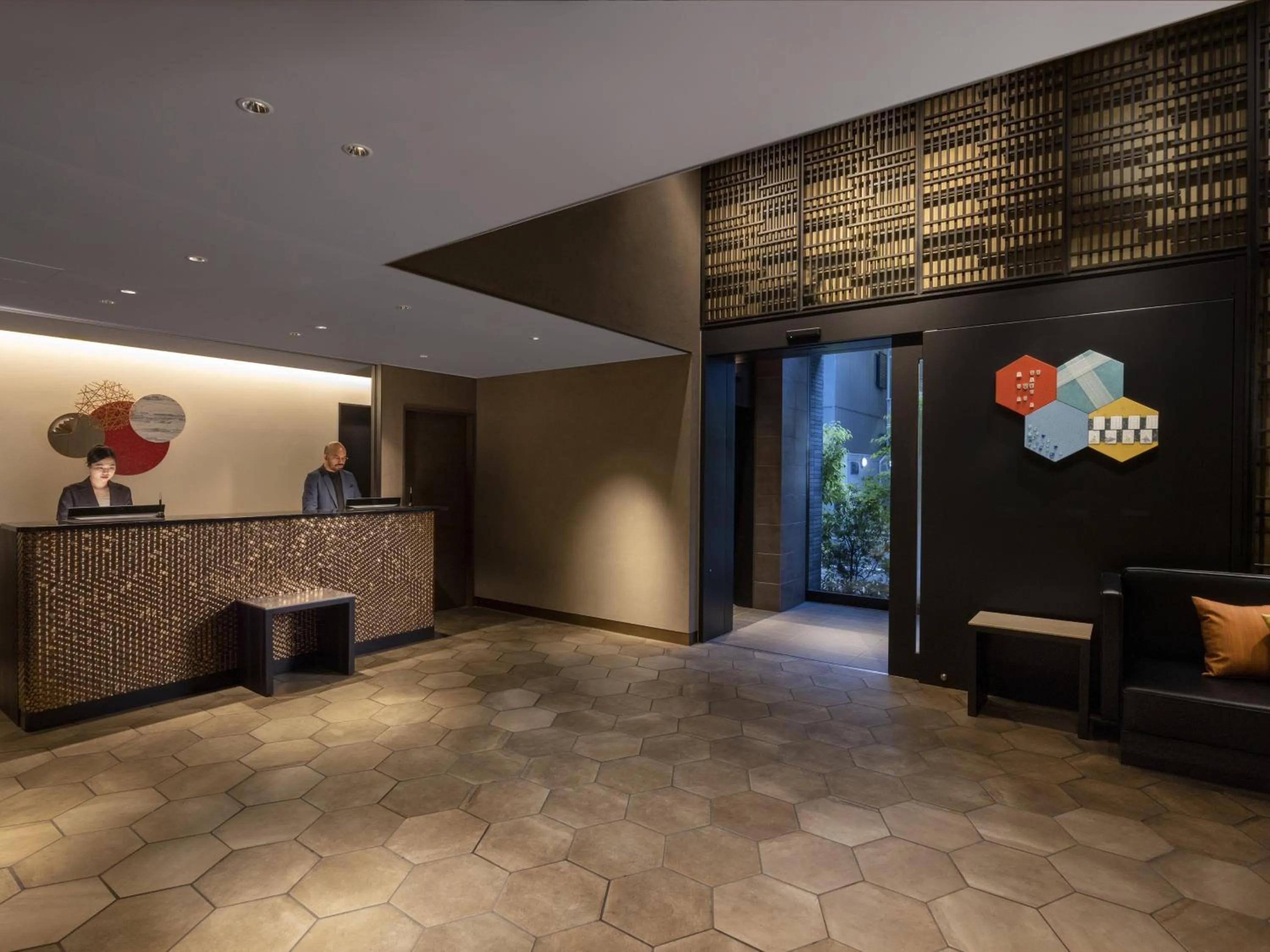 Lobby or reception in ibis Styles Tokyo Ginza East