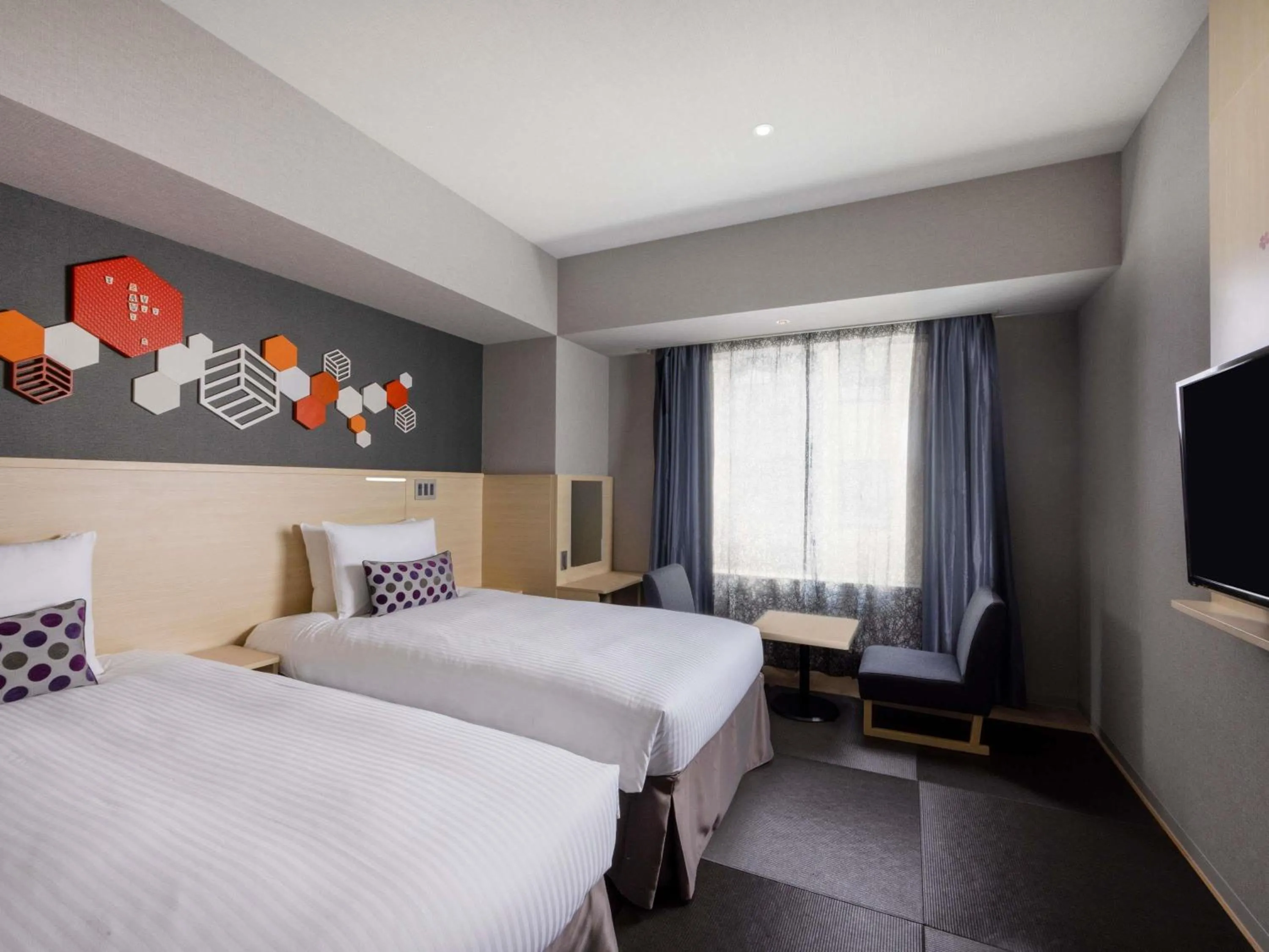 Bedroom, Bed in ibis Styles Tokyo Ginza East