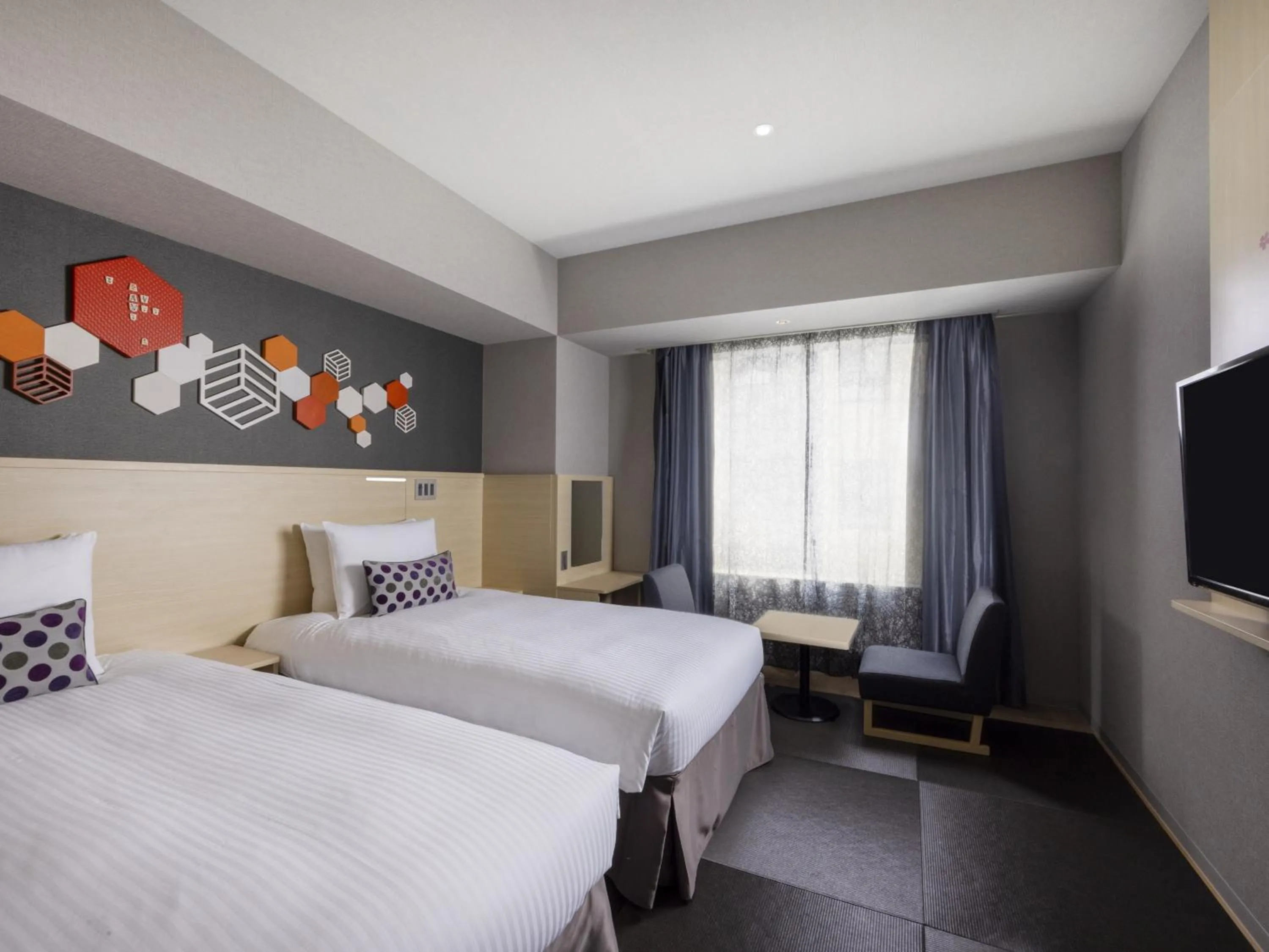 Photo of the whole room, Bed in ibis Styles Tokyo Ginza East