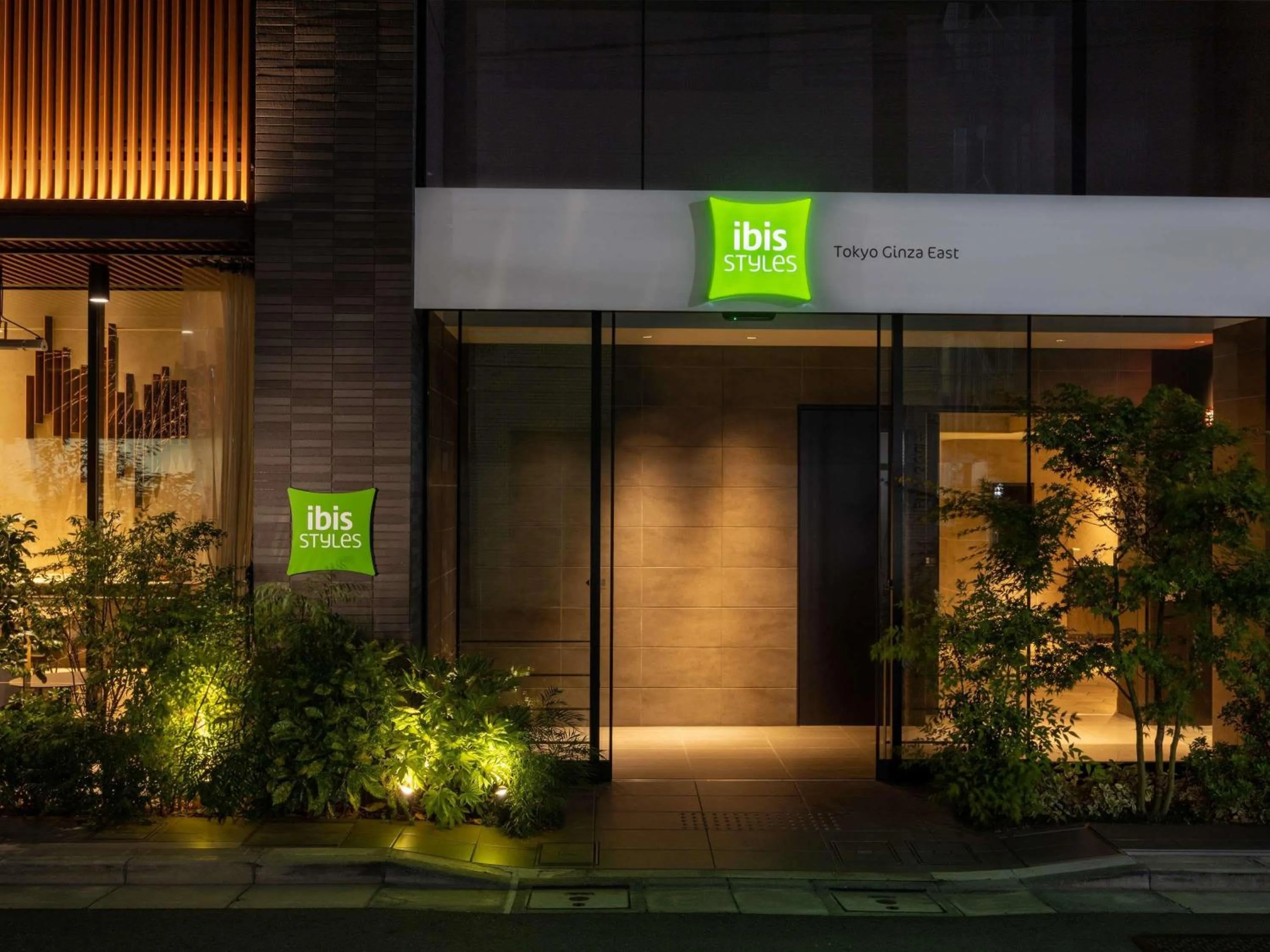 Property building in ibis Styles Tokyo Ginza East
