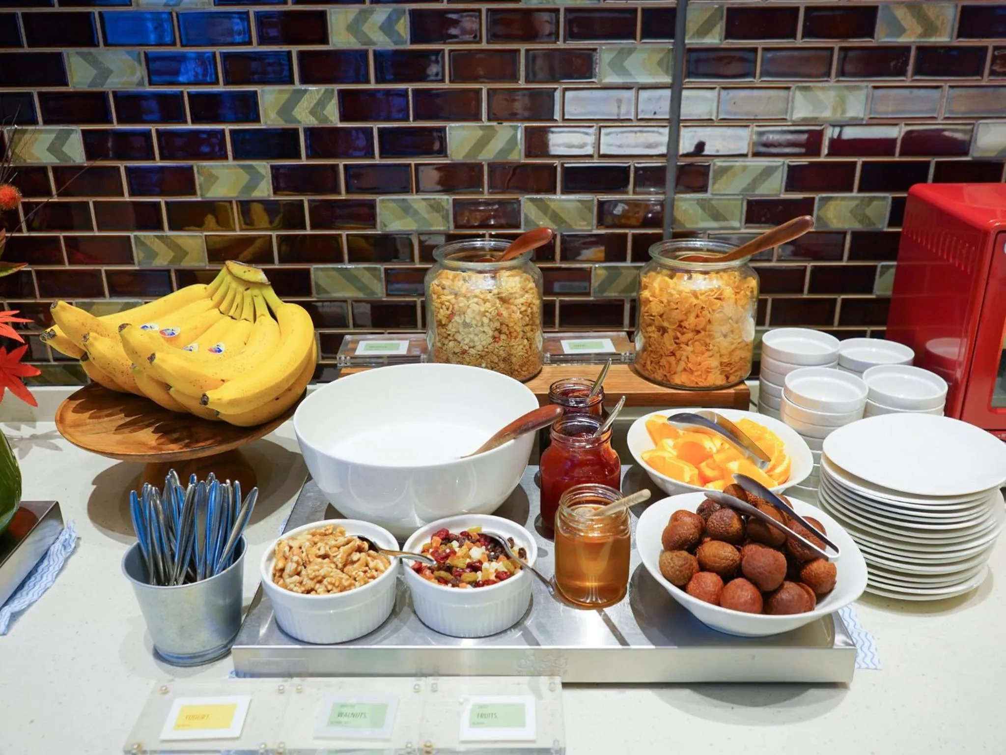 Buffet breakfast in ibis Styles Tokyo Ginza East