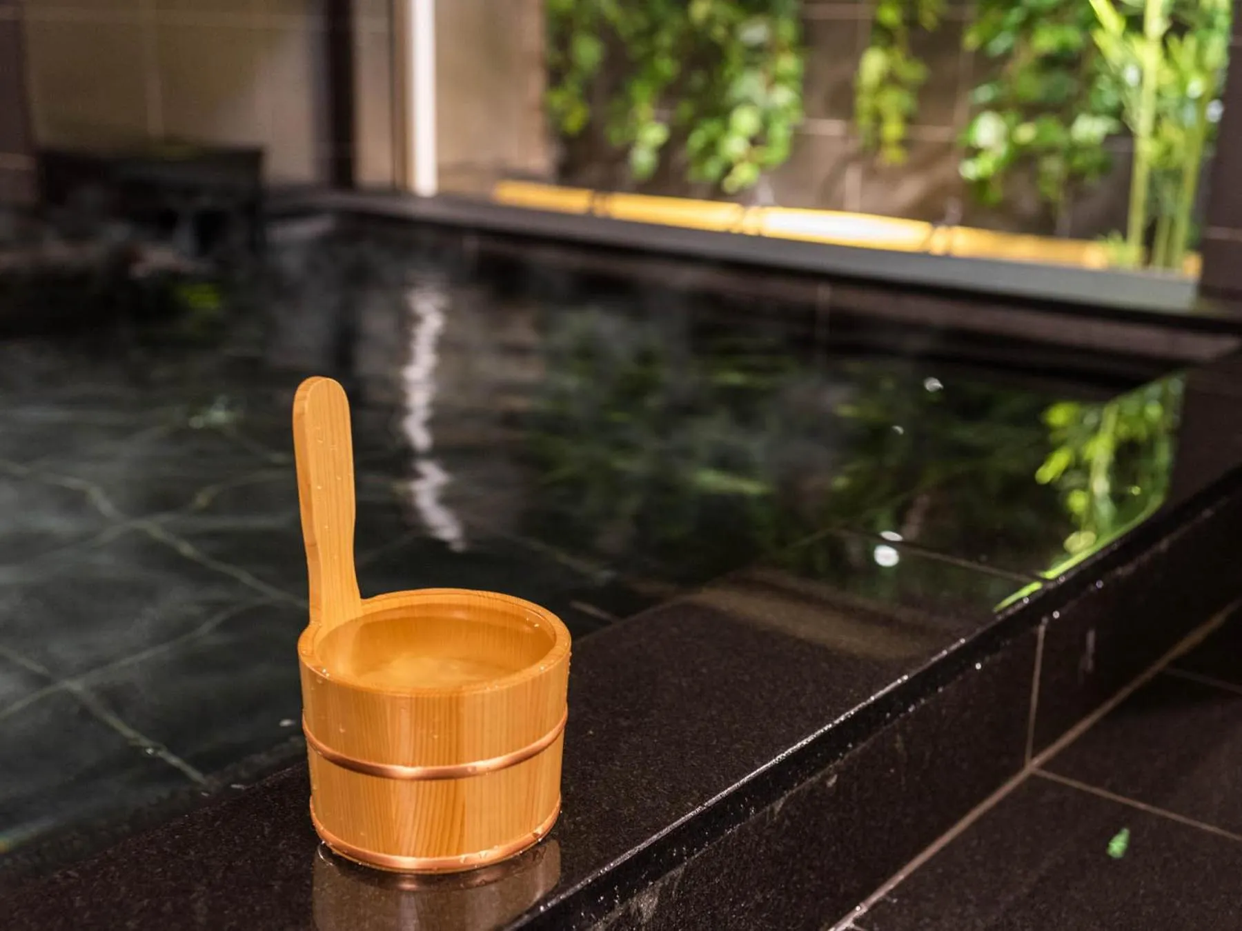 Hot Spring Bath in Super Hotel Premier Shimonoseki