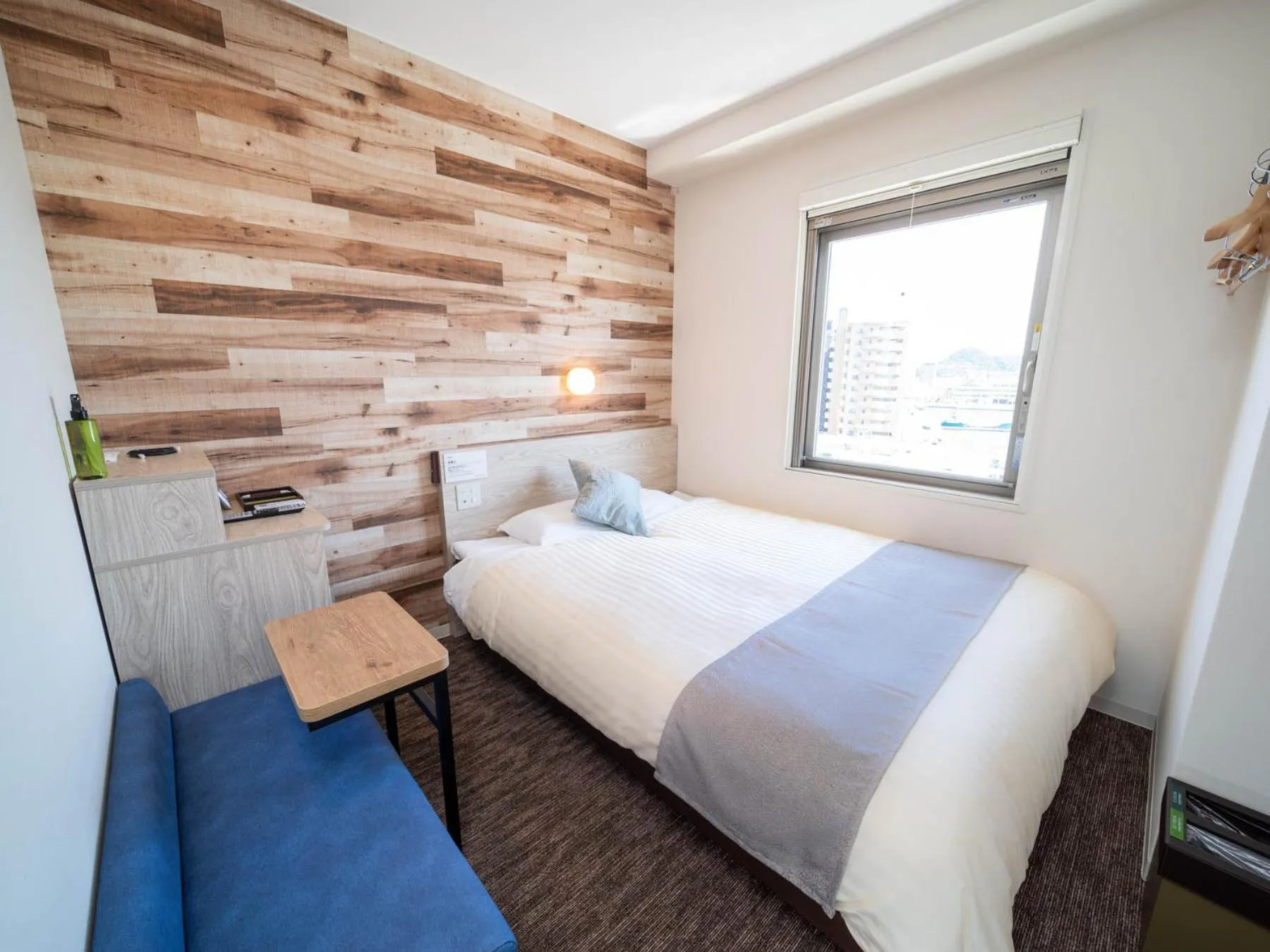 Photo of the whole room, Bed in Super Hotel Premier Shimonoseki