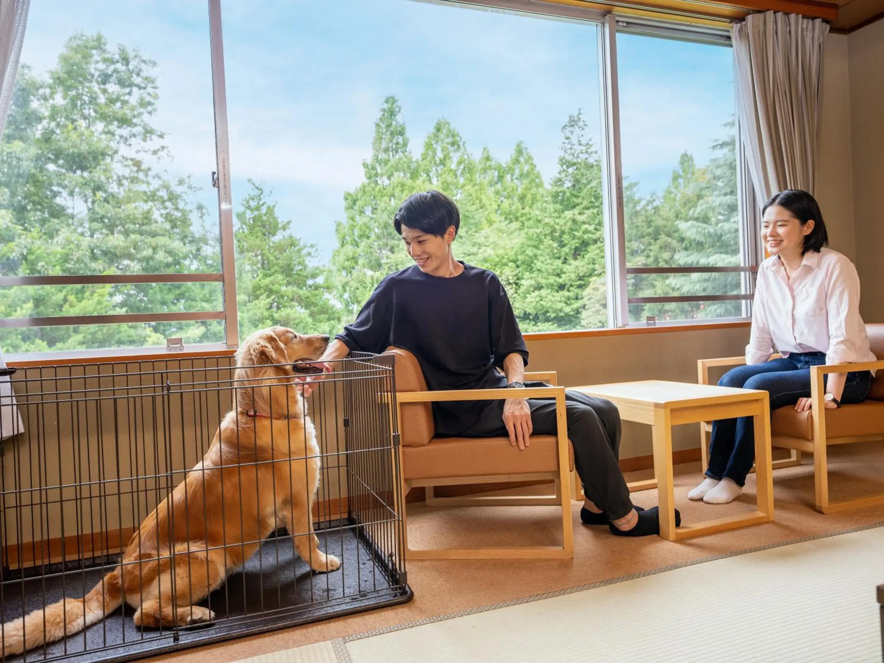 Pet Room Japanese 10 Tatami (MAX 5 Adults) - single occupancy in KAMENOI HOTEL Kitsuregawa Pet Room Japanese 10 Tatami (MAX 5 Adults) - single occupancy in KAMENOI HOTEL Kitsuregawa