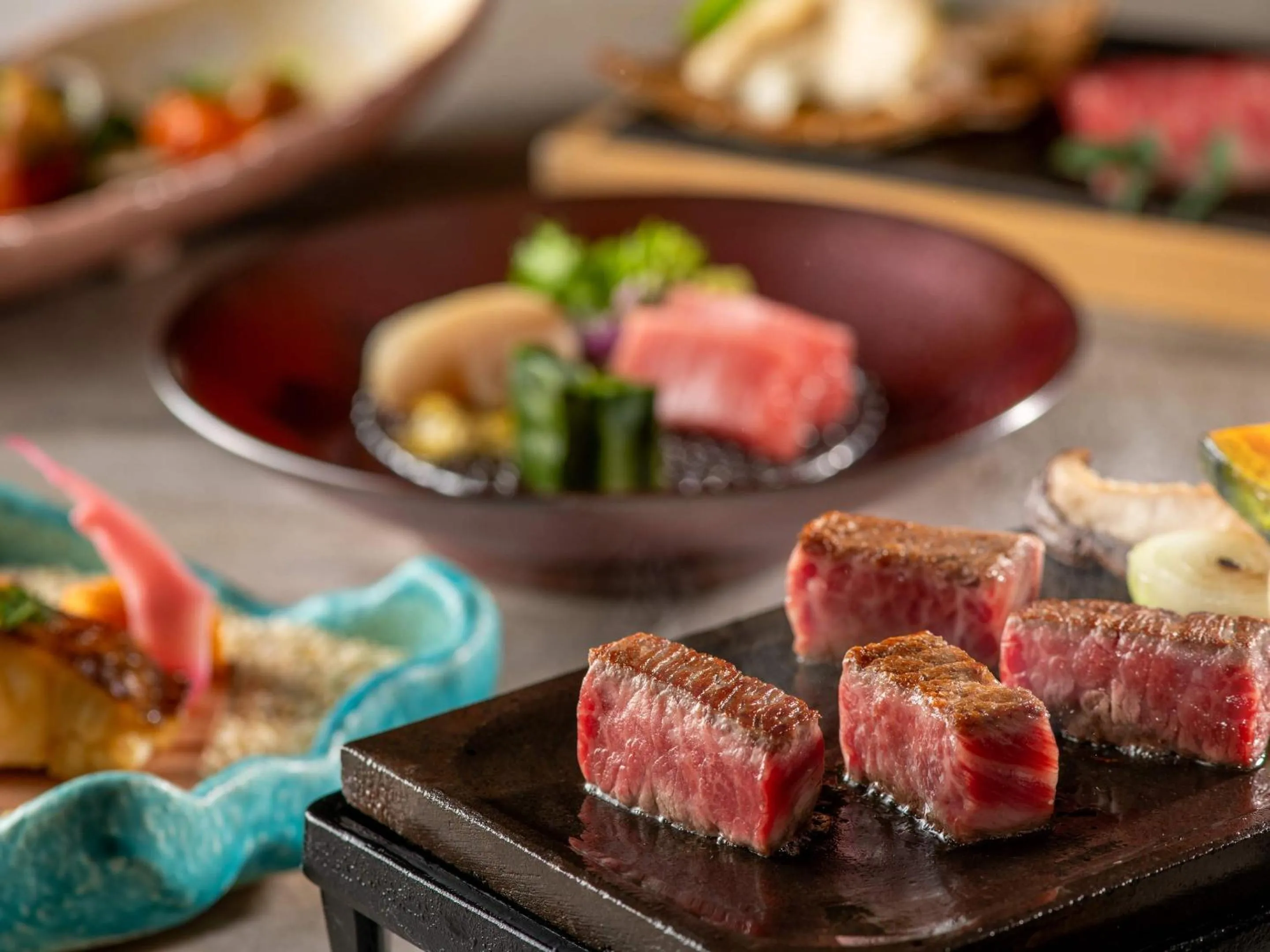 Dinner in KAMENOI HOTEL Kitsuregawa