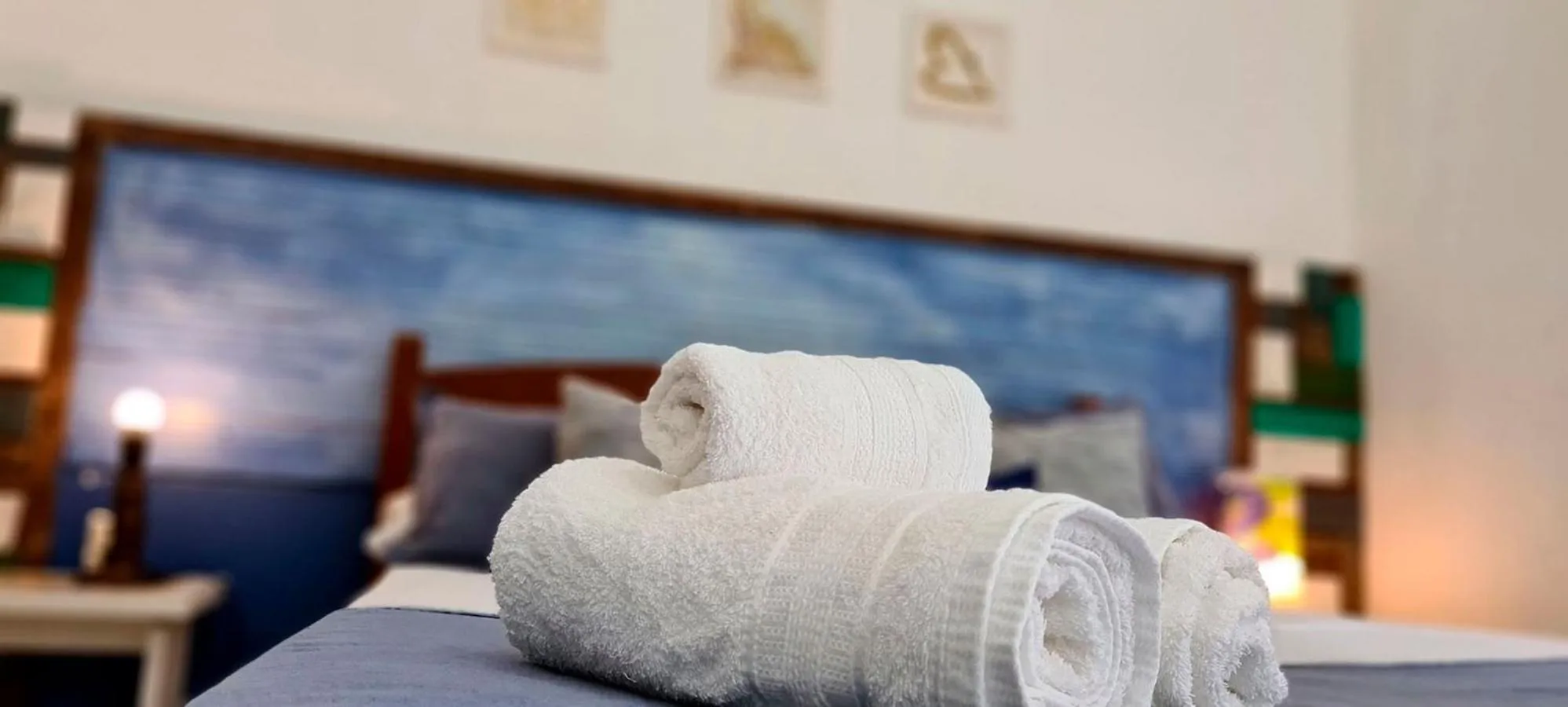 Decorative detail, Bed in Pousada Costa Verde