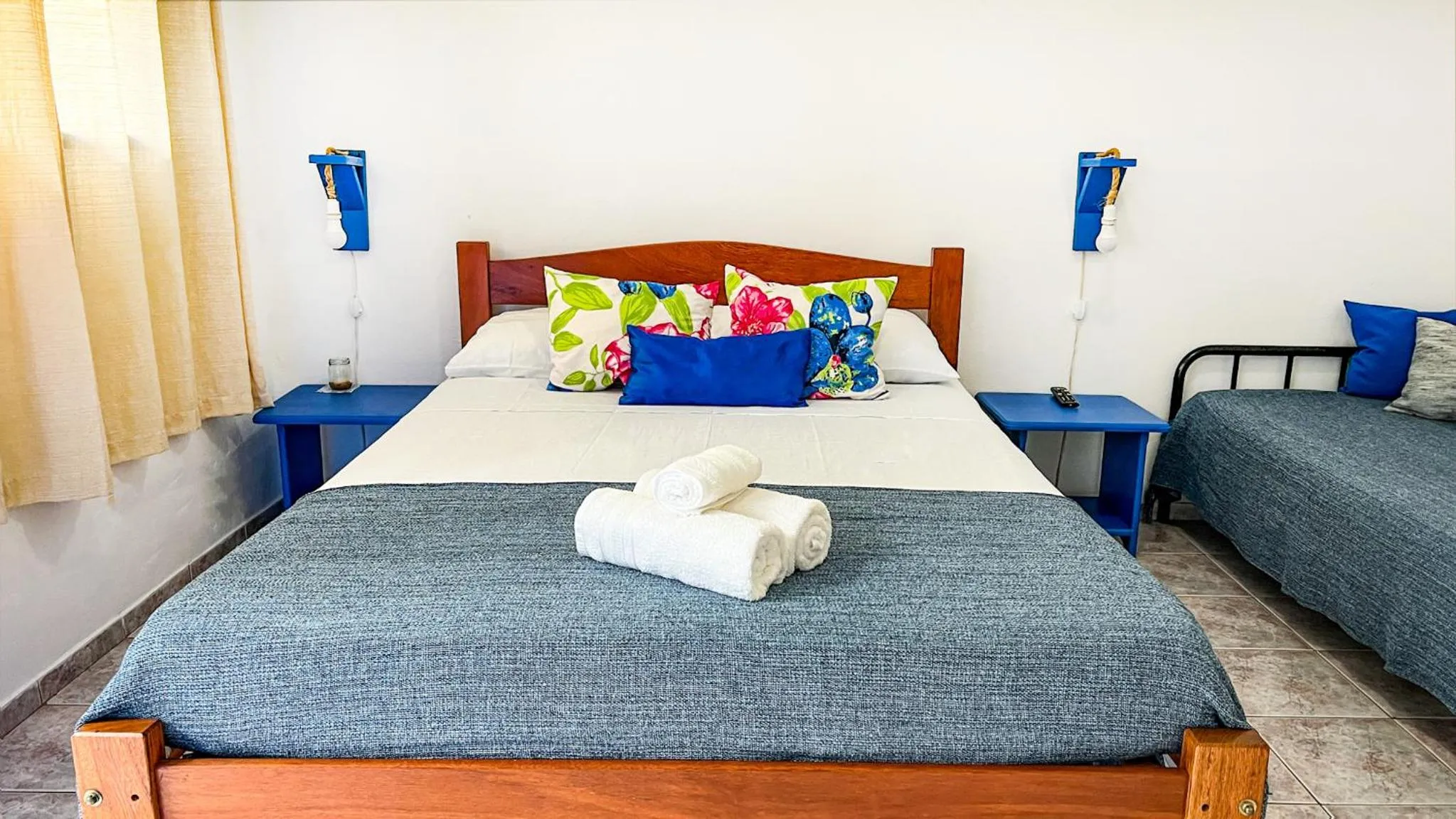 Bed in Pousada Costa Verde