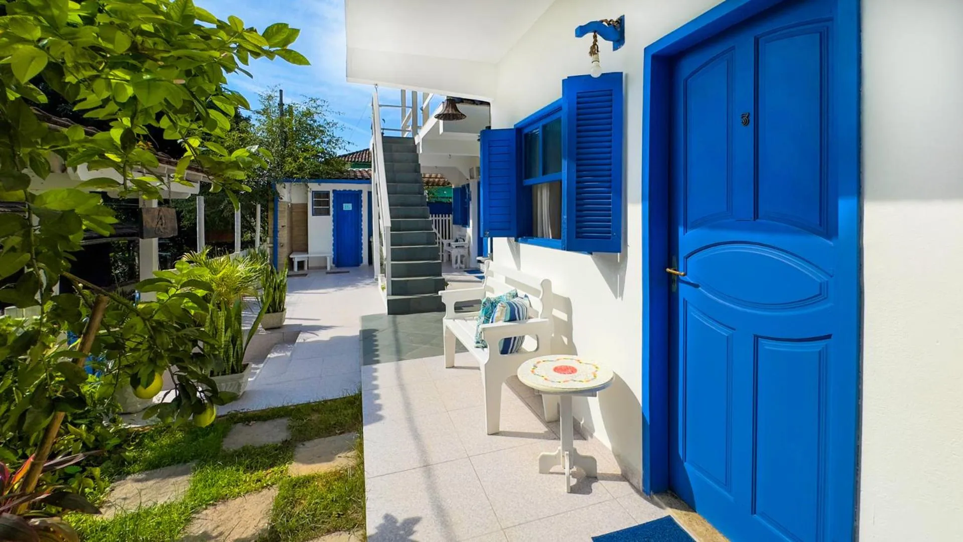 Property building in Pousada Costa Verde