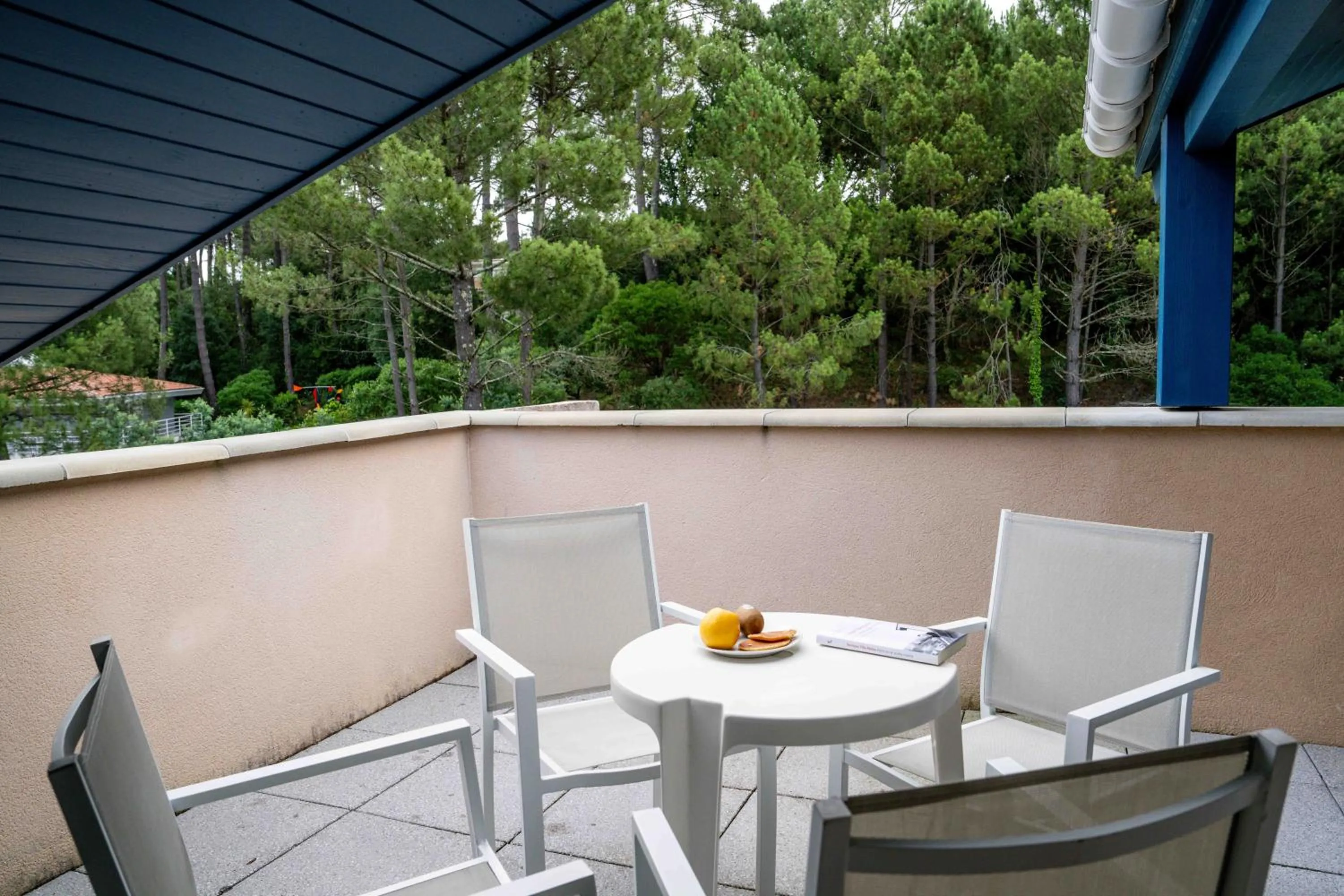Balcony/Terrace in Hotel Logis Lacotel