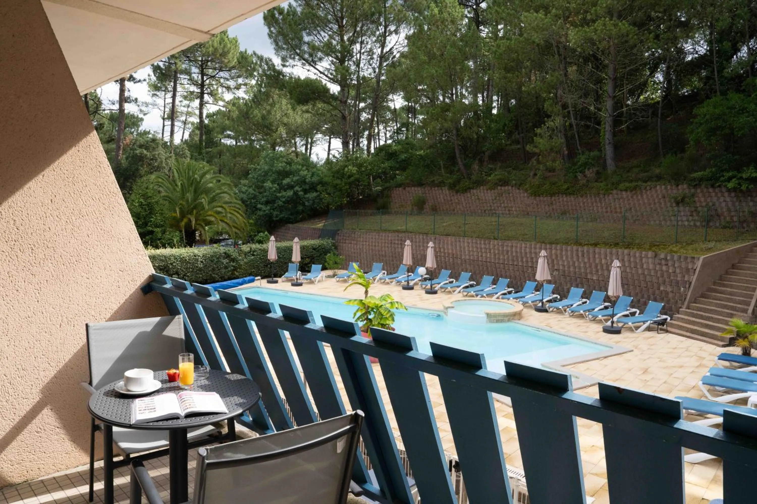 View (from property/room) in Hotel Logis Lacotel