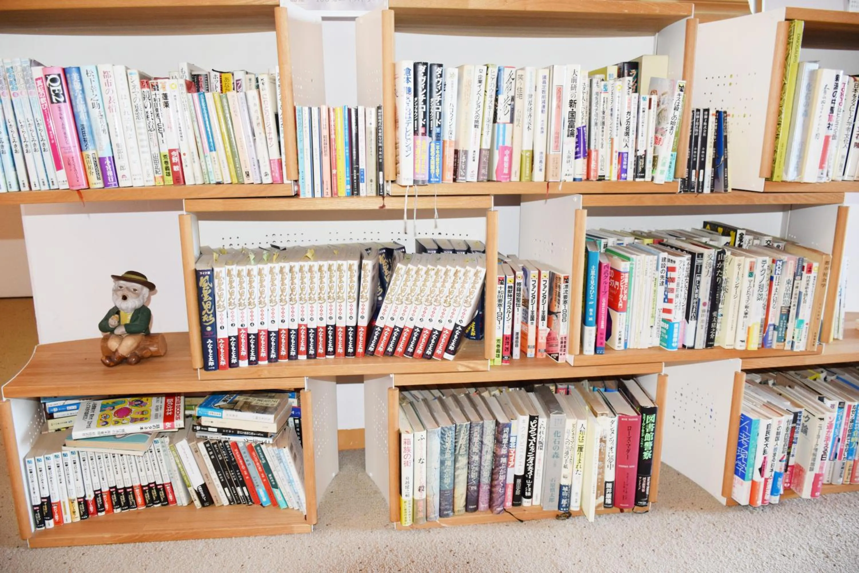 Library in Taiyou no Ouchi