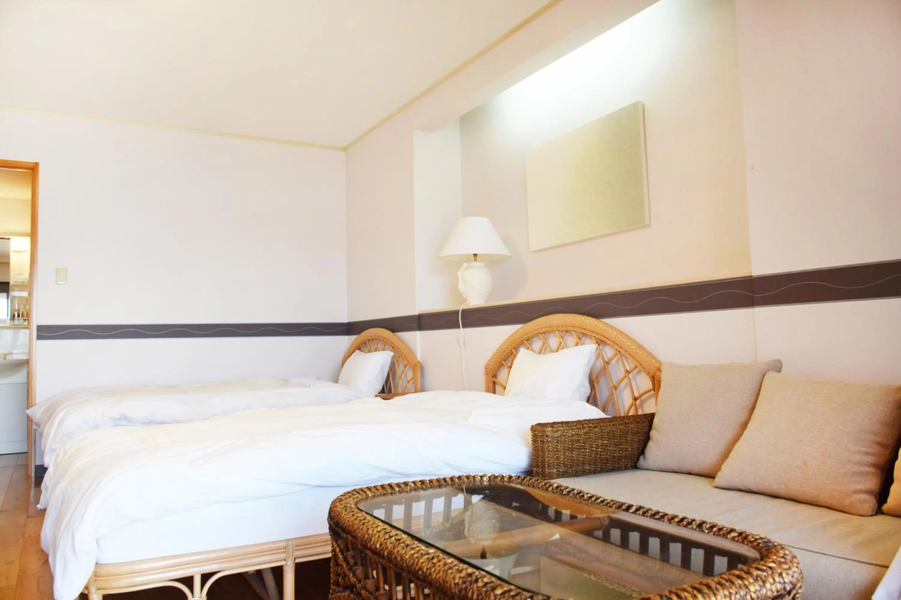 Bed in Taiyou no Ouchi