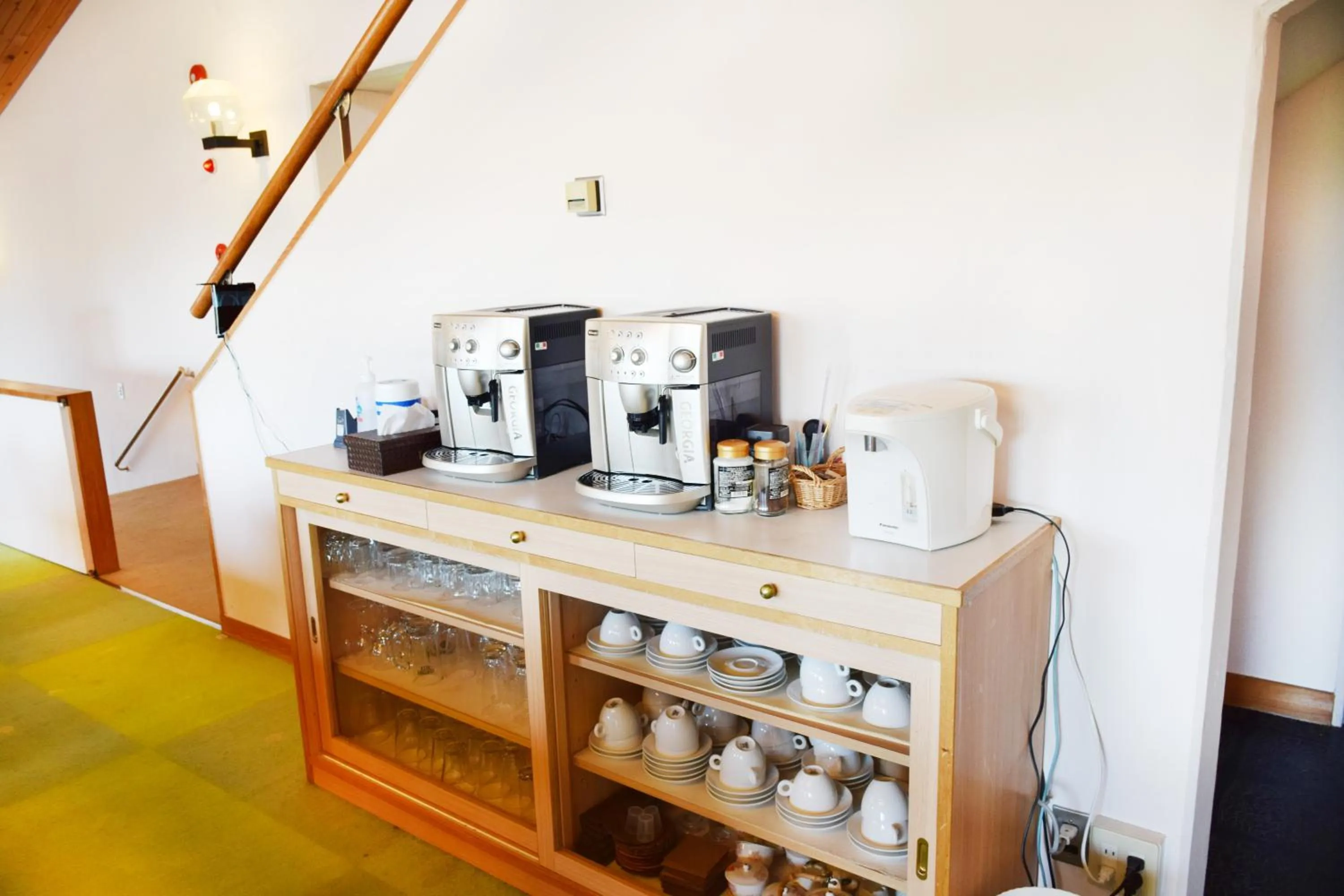 Coffee/tea facilities in Taiyou no Ouchi