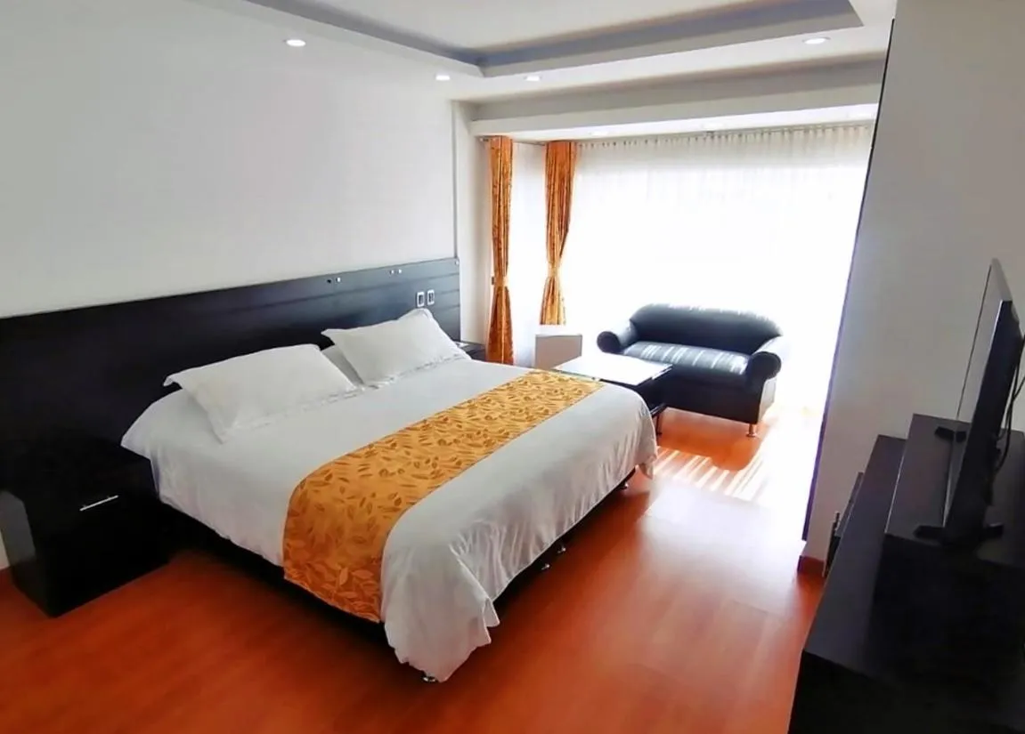 Bed in Hotel Palermo Suite