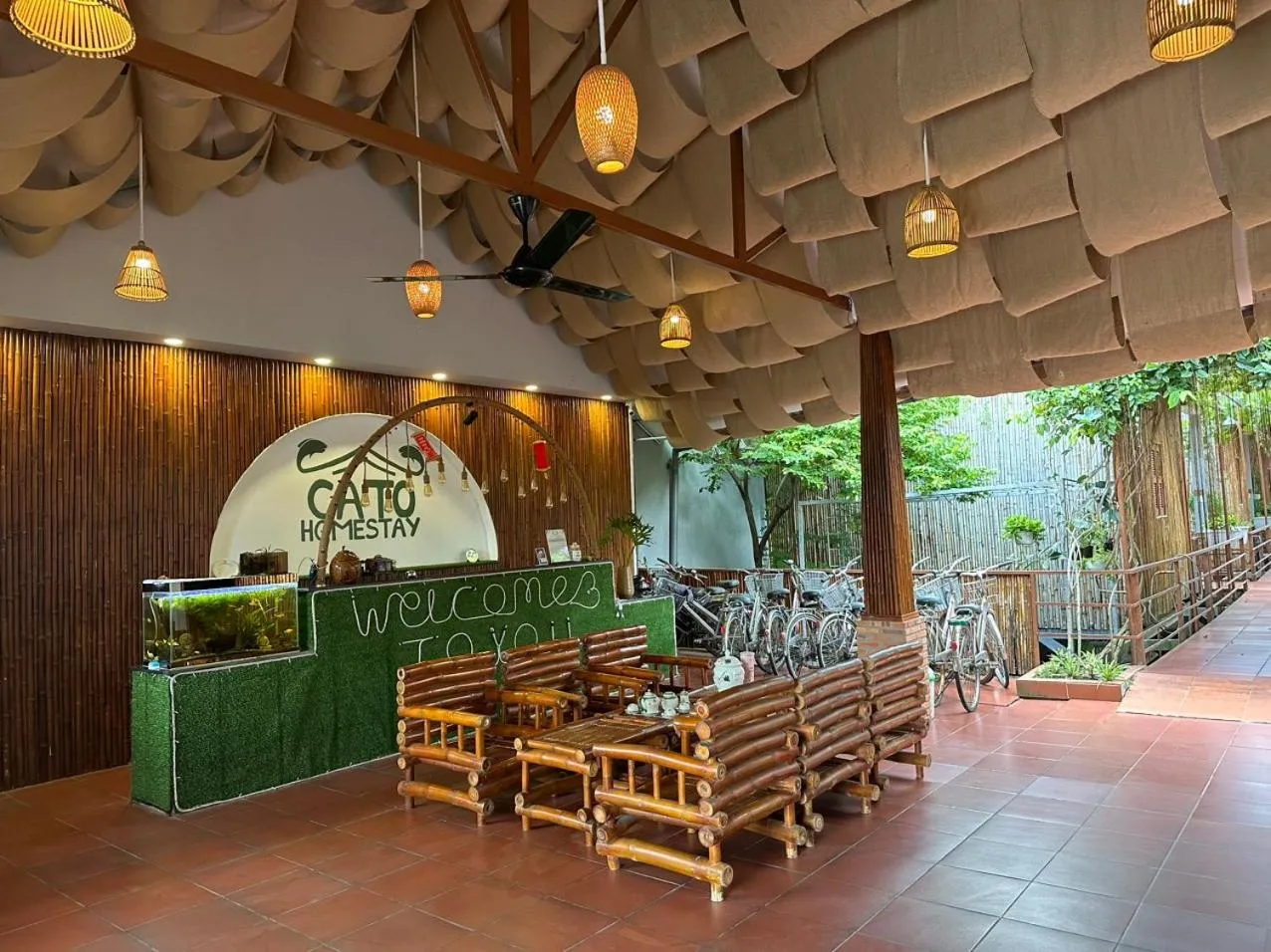 Lobby or reception in Cato Homestay