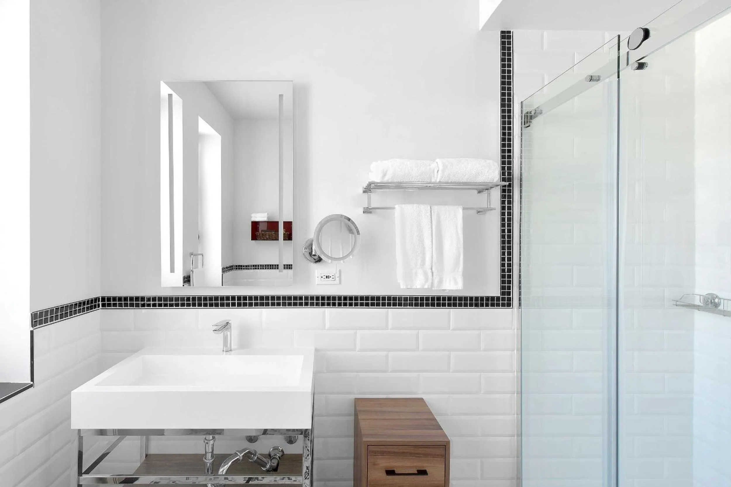 Bathroom in Hotel Bonaparte