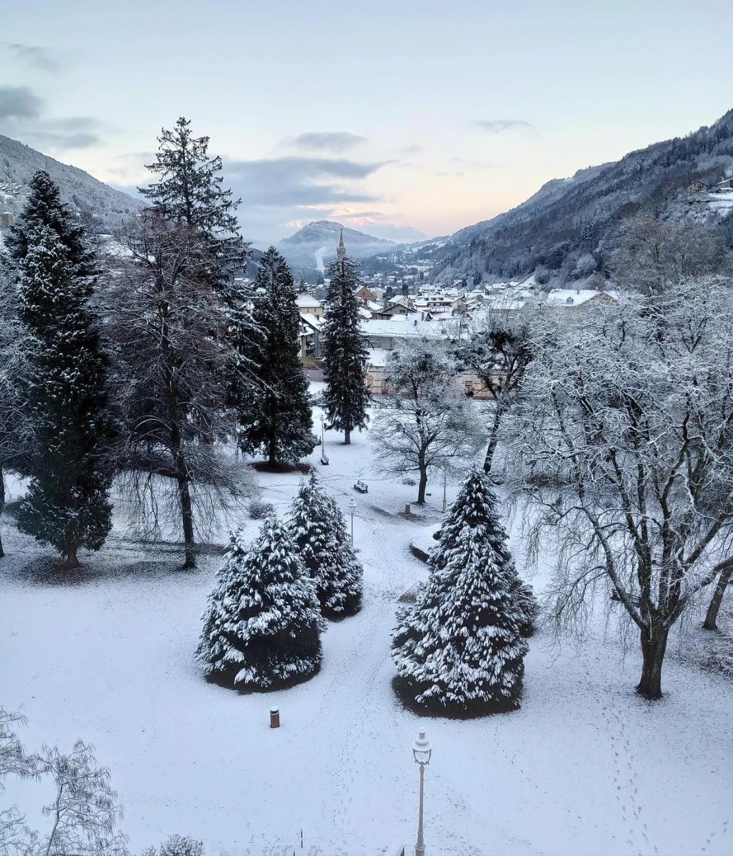Winter in Terres de France - Appart'Hotel le Splendid
