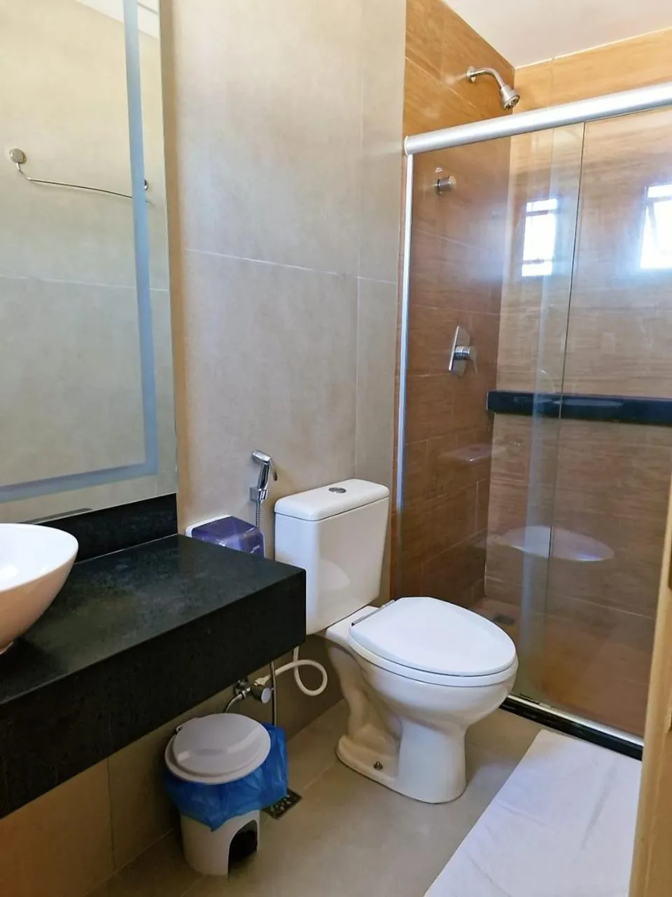 Bathroom in Pousada Mariluz