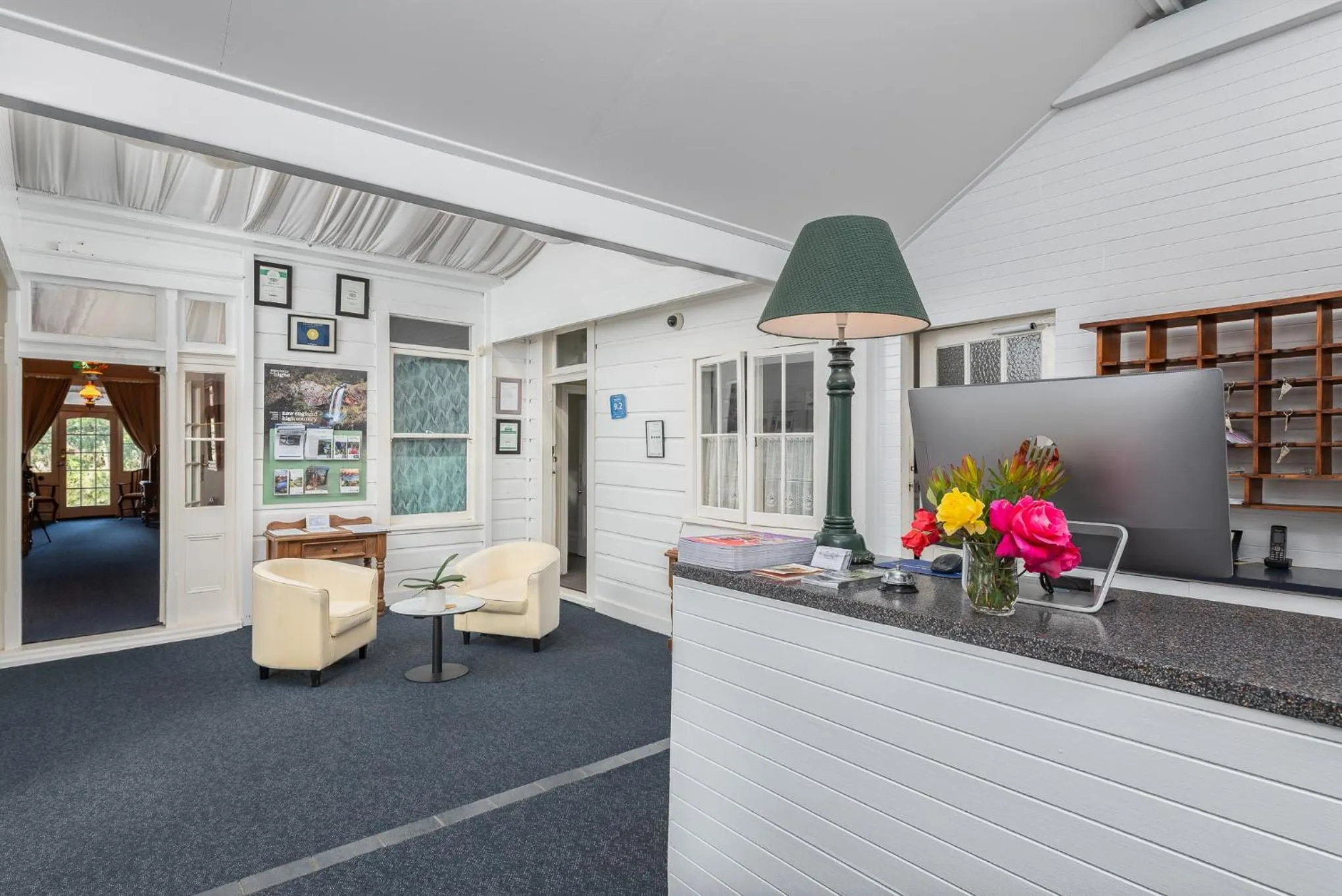 Text overlay in Moore Park Inn