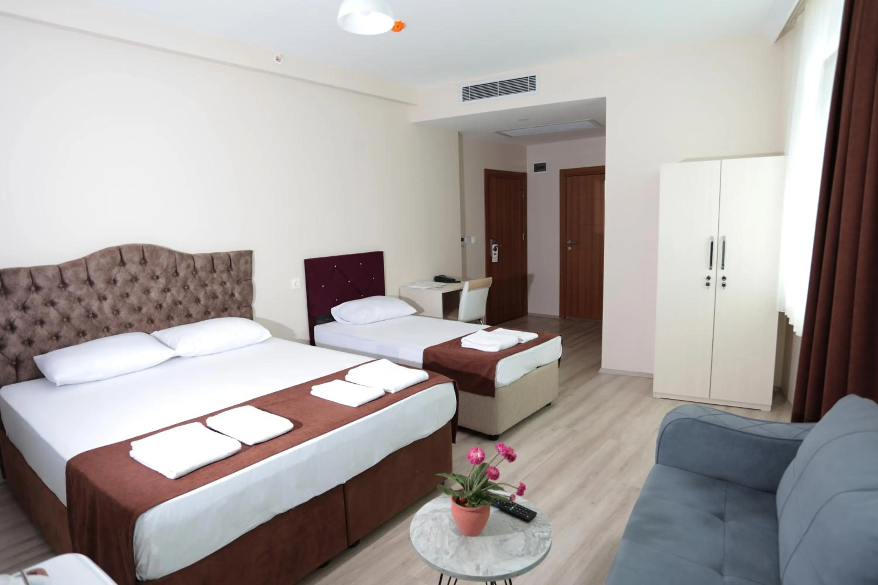 Bed in BEKSİTİ HOTEL