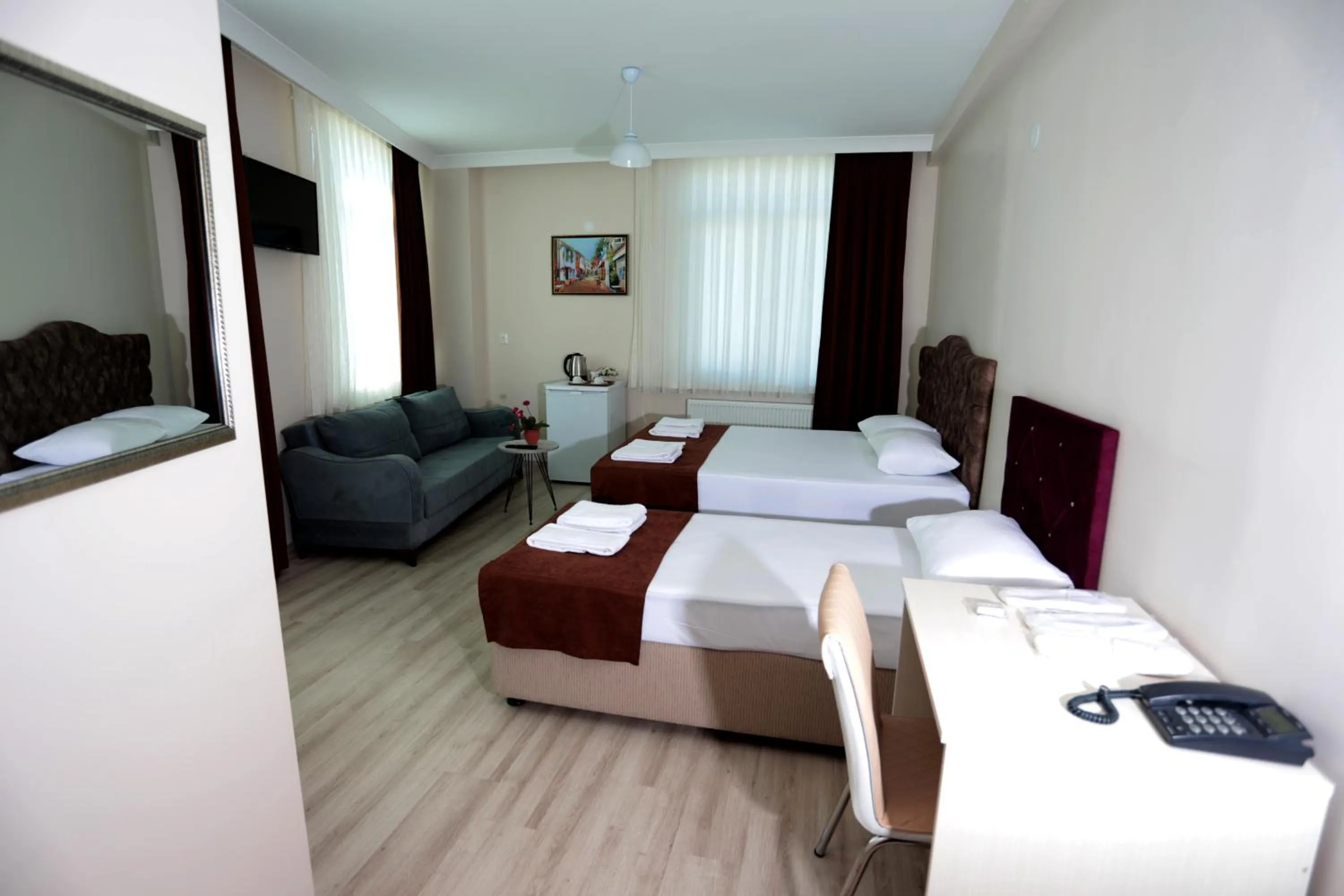 Bed in BEKSİTİ HOTEL