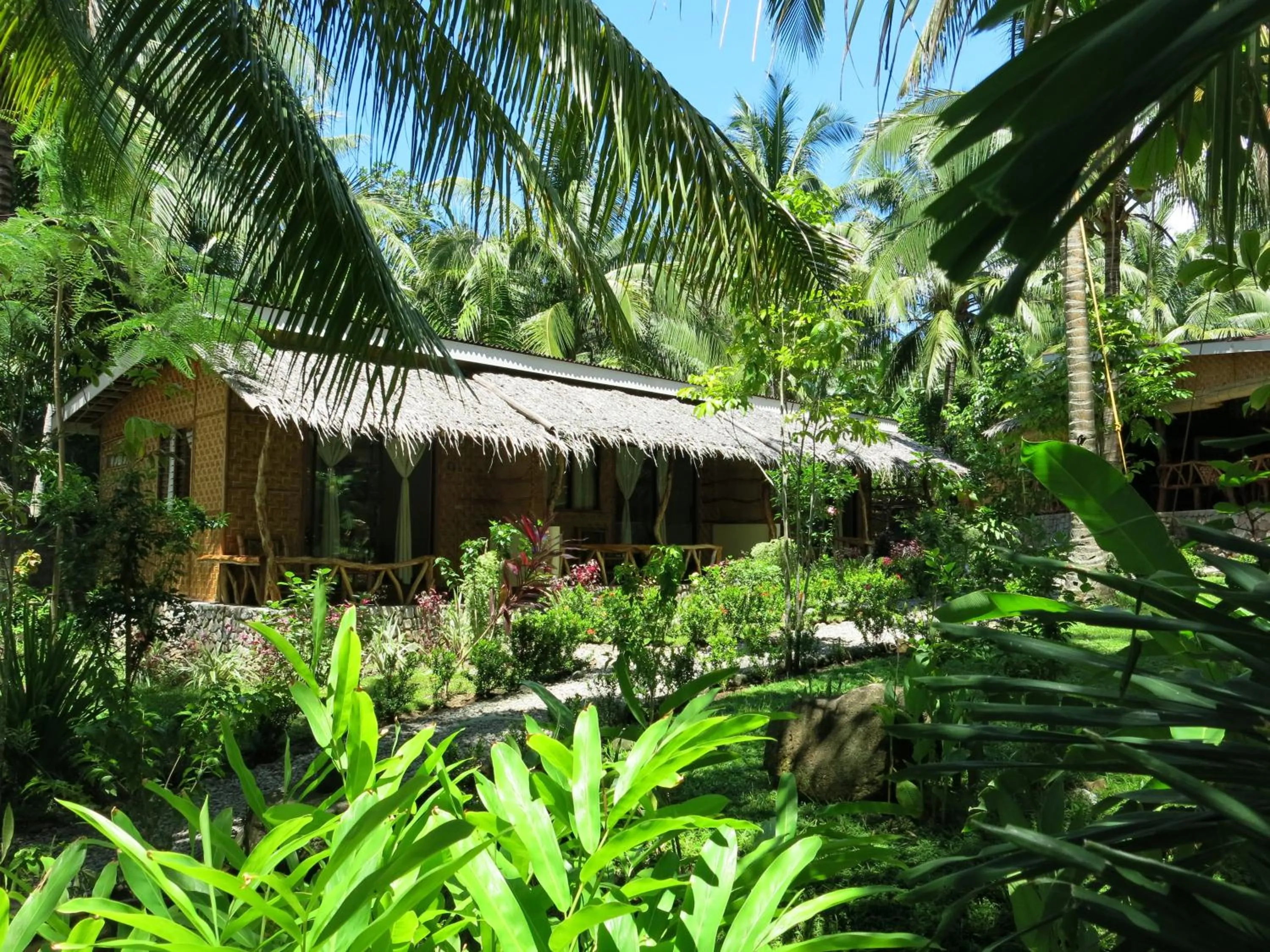 Garden in Camiguin Volcan Beach Eco Retreat & Dive Resort