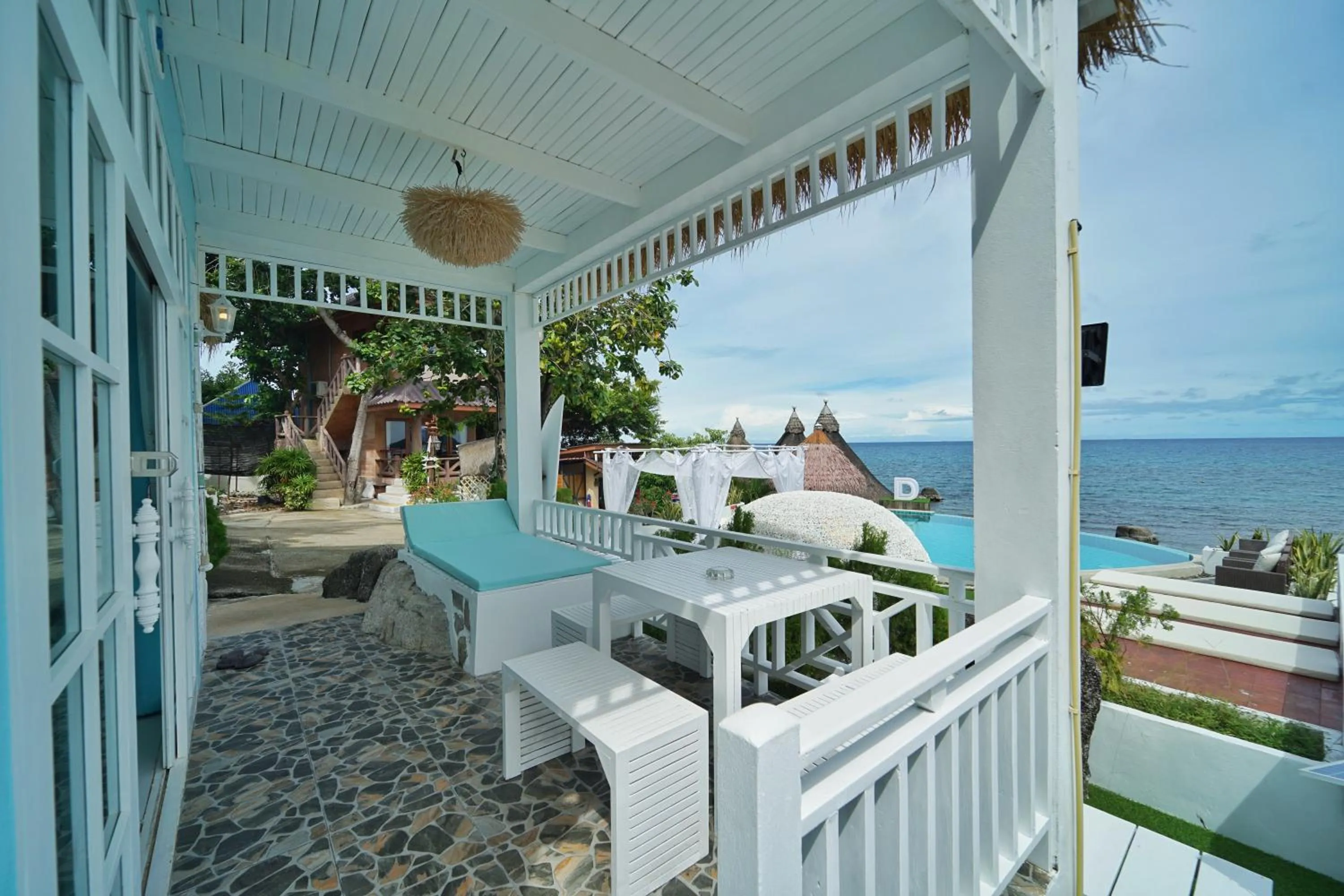 Balcony/Terrace in DD Hut Koh Tao