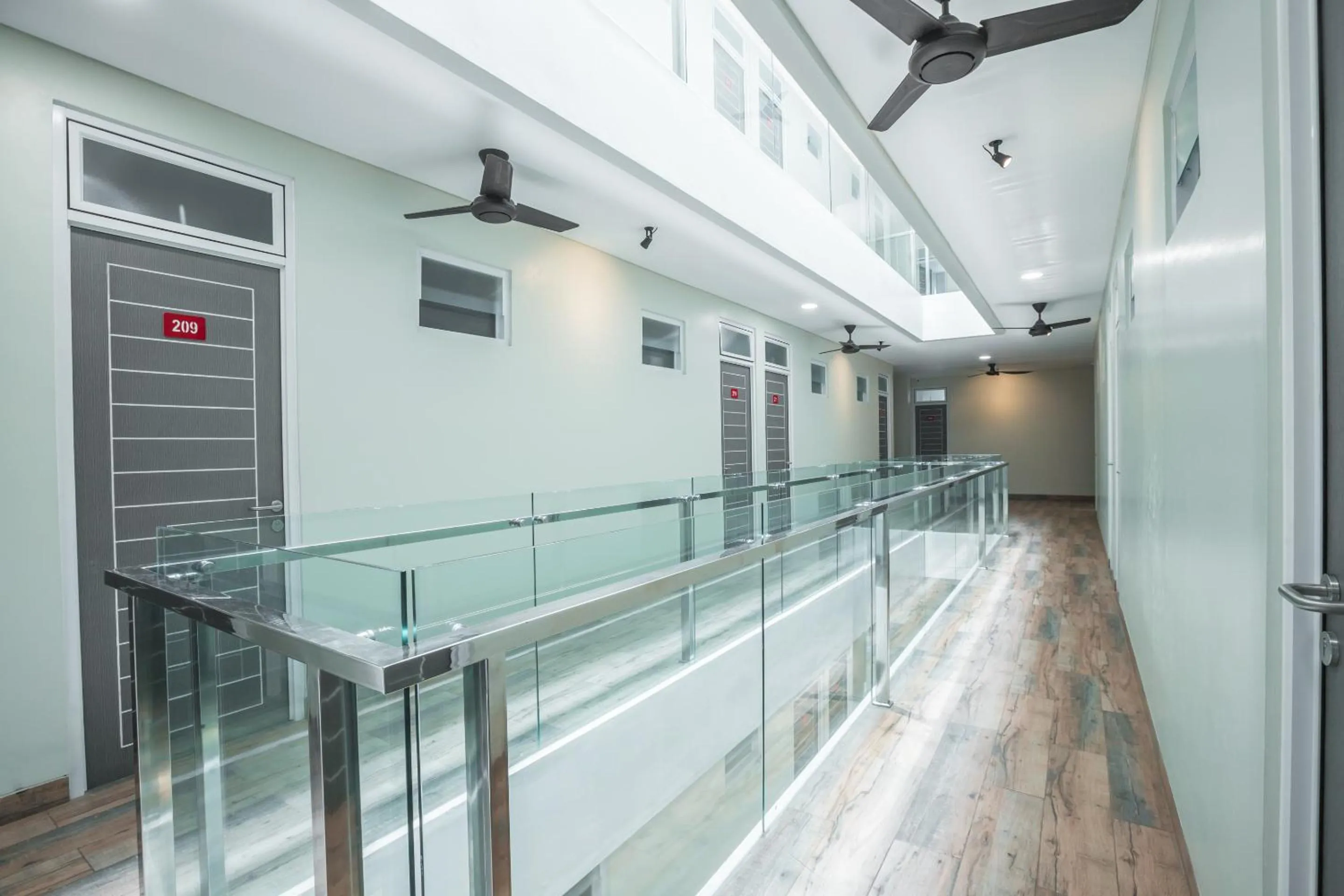 Floor plan in Super OYO 1487 Residence Khoe