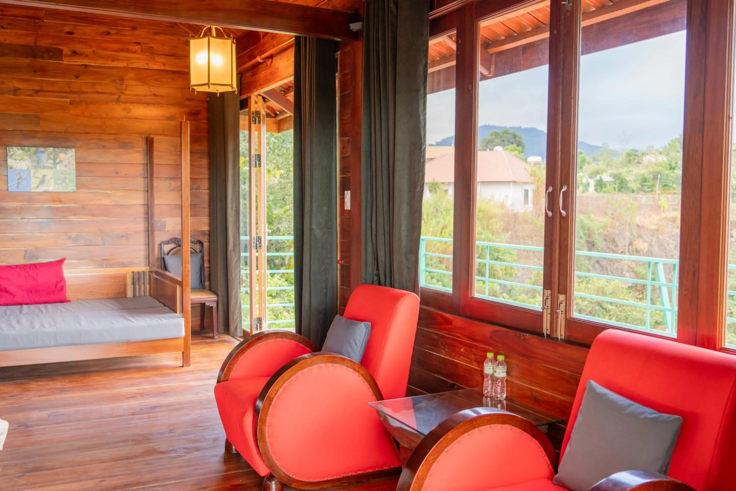 Seating area in Ivory Falls Villa