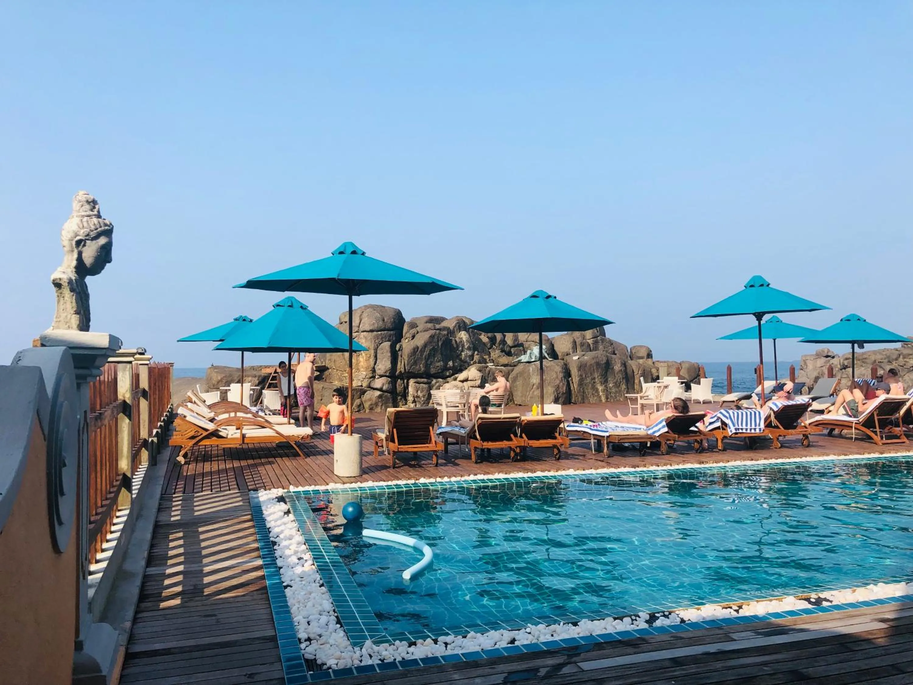 Swimming pool in Thaproban Pavilion Resort and Spa