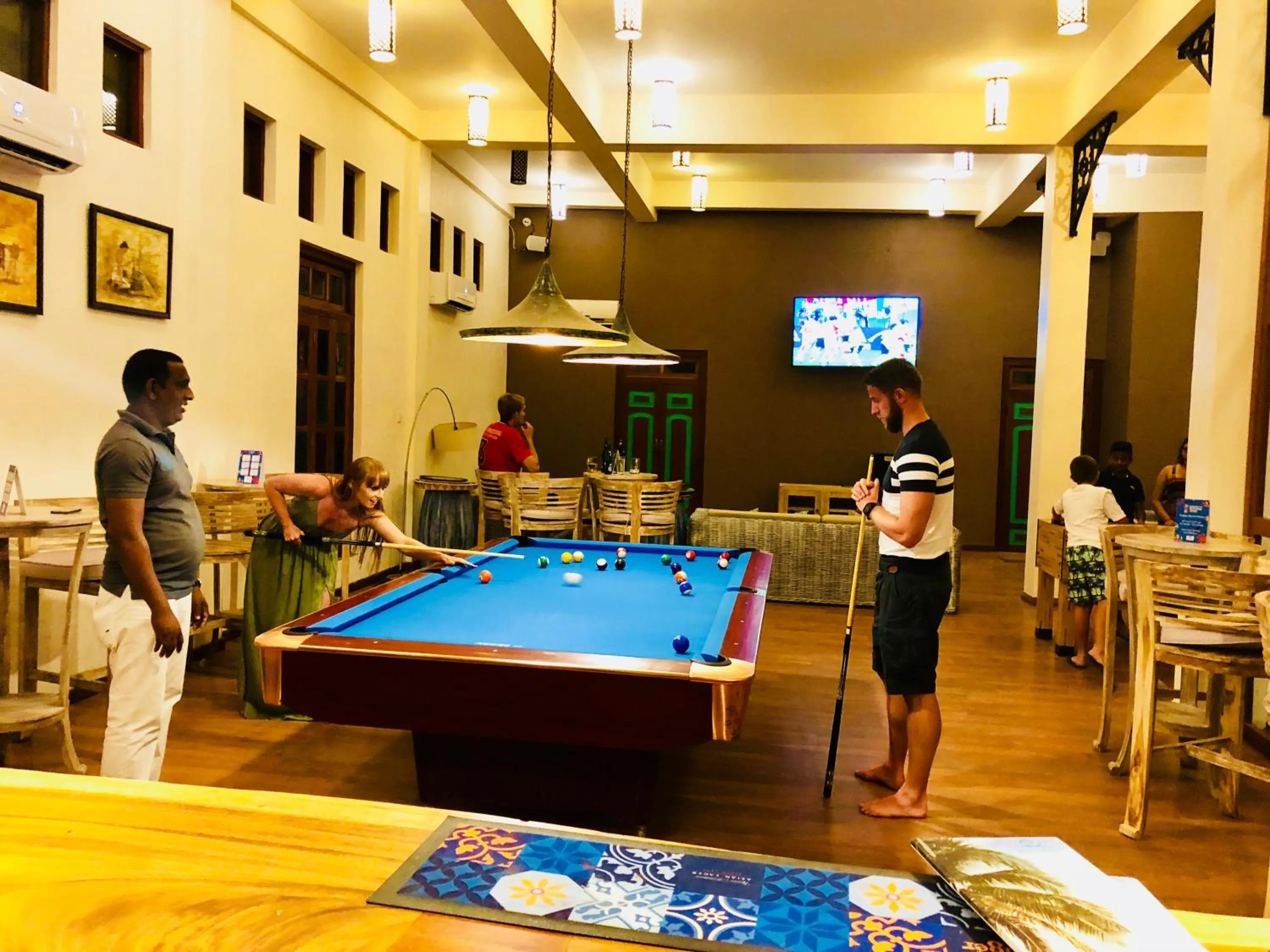 Billiard in Thaproban Pavilion Resort and Spa